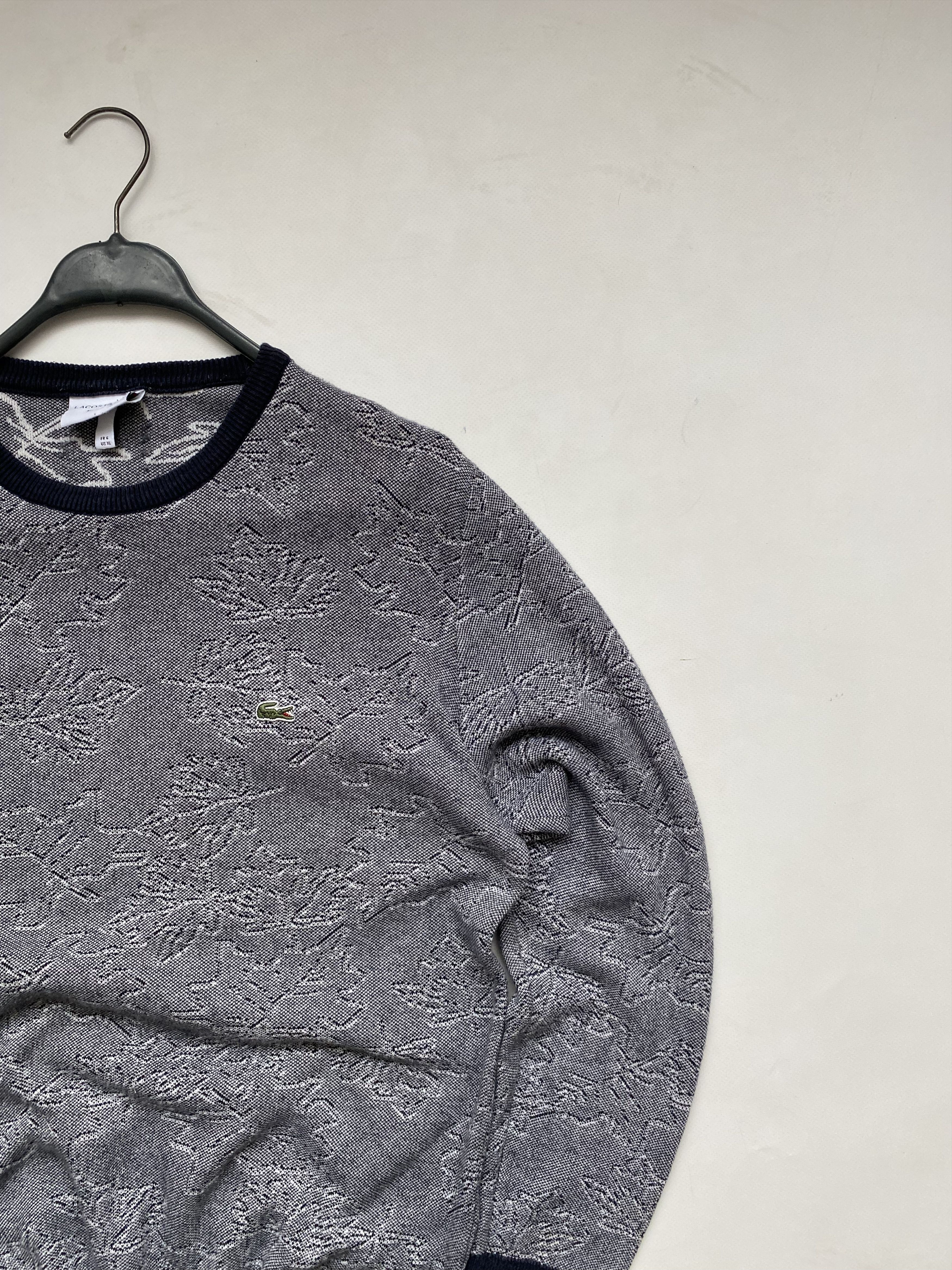 Lacoste Lacoste vintage sweater long sleeve Size US XL / EU 56 / 4 - 2 Thumbnail