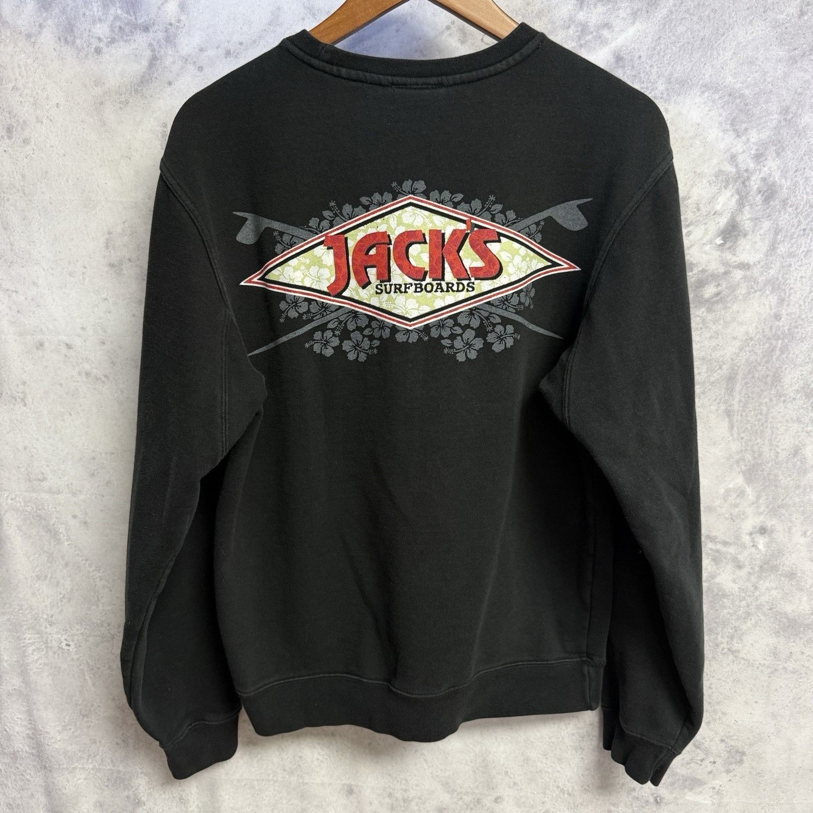 Vintage Jacks Surfboards Crew Neck Sweatshirt Mens Small Surf Shop Size US S / EU 44-46 / 1 - 2 Thumbnail