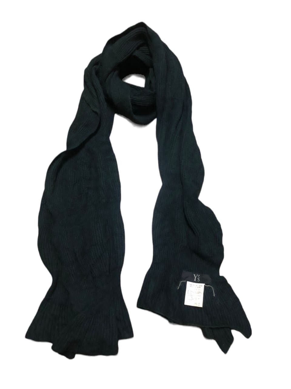 Y's Y’s Yohji Yamamoto Knit Wool Scarf Neckwear Size ONE SIZE - 1 Thumbnail
