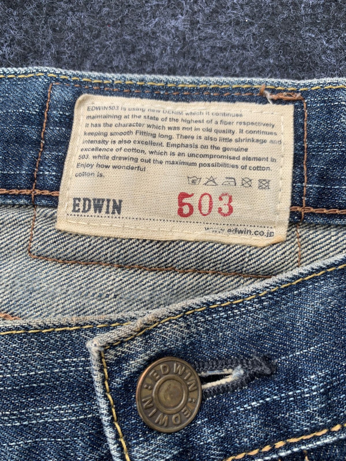 Edwin Distressed Edwin 503 short pants denim Size US 32 / EU 48 - 5 Thumbnail