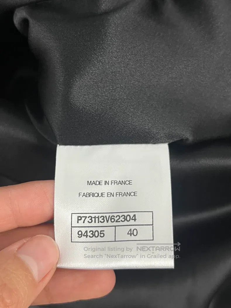 Chanel Chanel 22A black tweed long coat Size S / US 4 / IT 40 - 5 Thumbnail