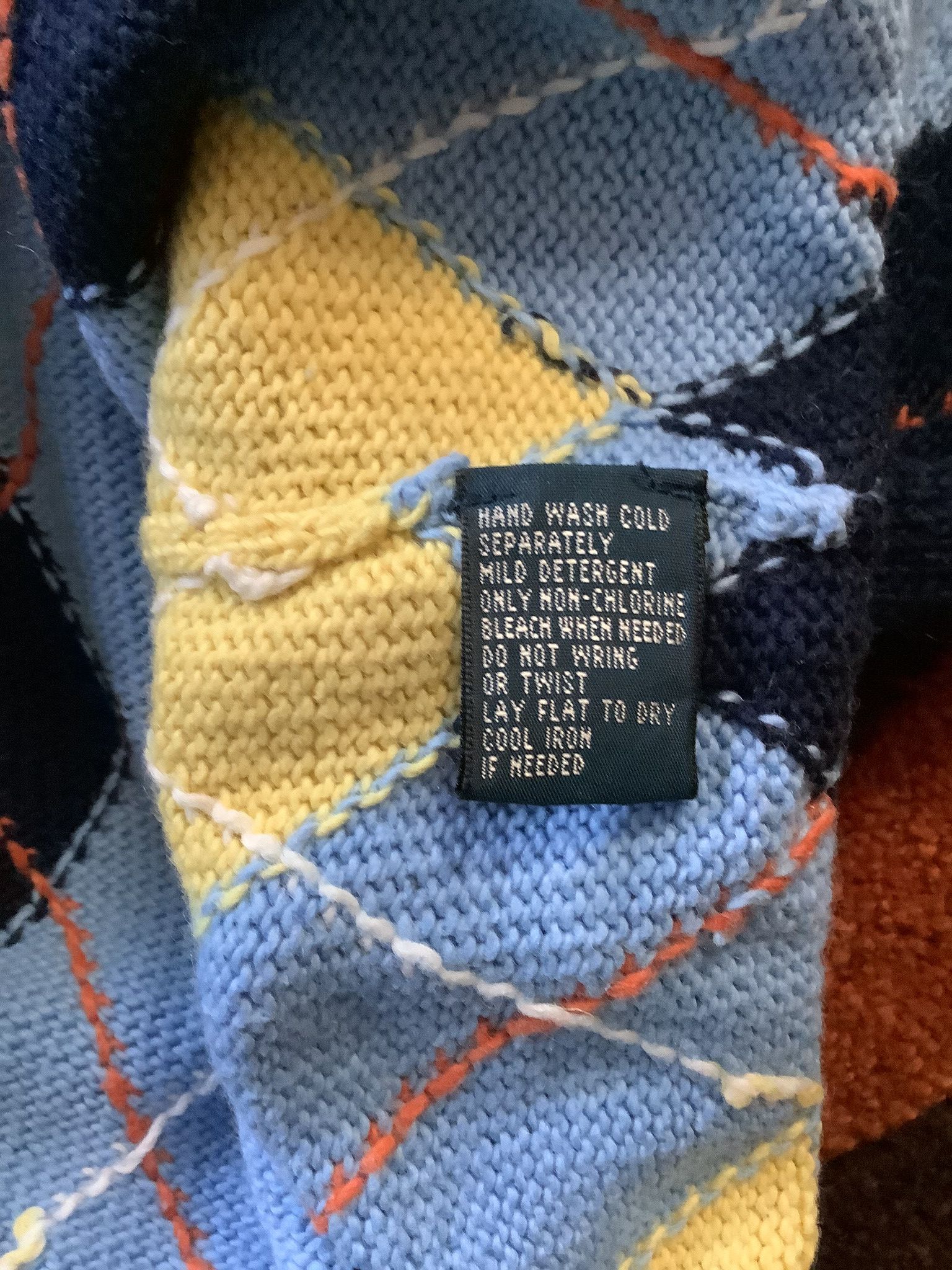 Polo Ralph Lauren Vintage Polo Ralph Lauren Argyle Cashmere Sweater Vest Size US XL / EU 56 / 4 - 4 Thumbnail