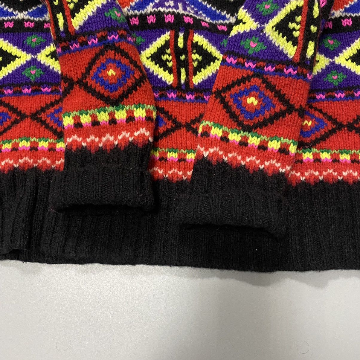 Polo Ralph Lauren Polo Ralph Lauren S Multicolour Wool/Cashmere Blend Sweater Size S / US 4 / IT 40 - 8 Thumbnail