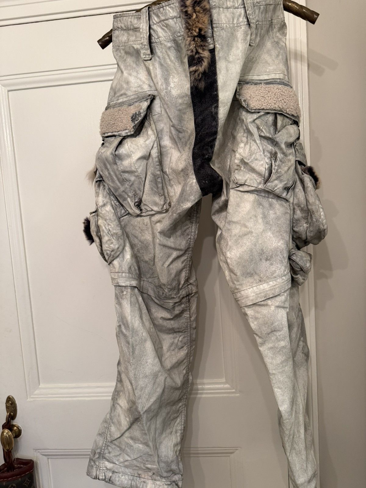 If Six Was Nine If six was nine silver grey pants cargo style Size 27" / US 4 / IT 40 - 9 Thumbnail