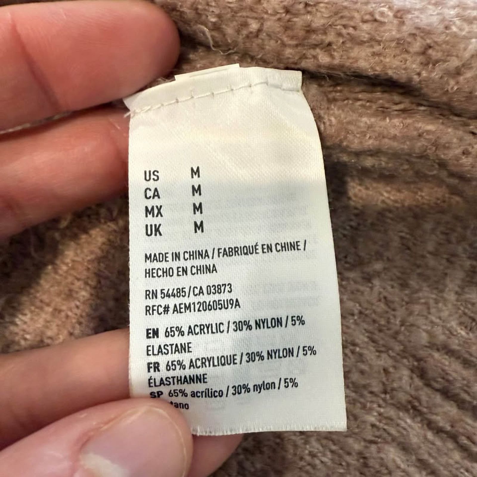 American Eagle Outfitters American Eagle Marled Open Front Cardigan Sweater Womens Med Size M / US 6-8 / IT 42-44 - 5 Thumbnail