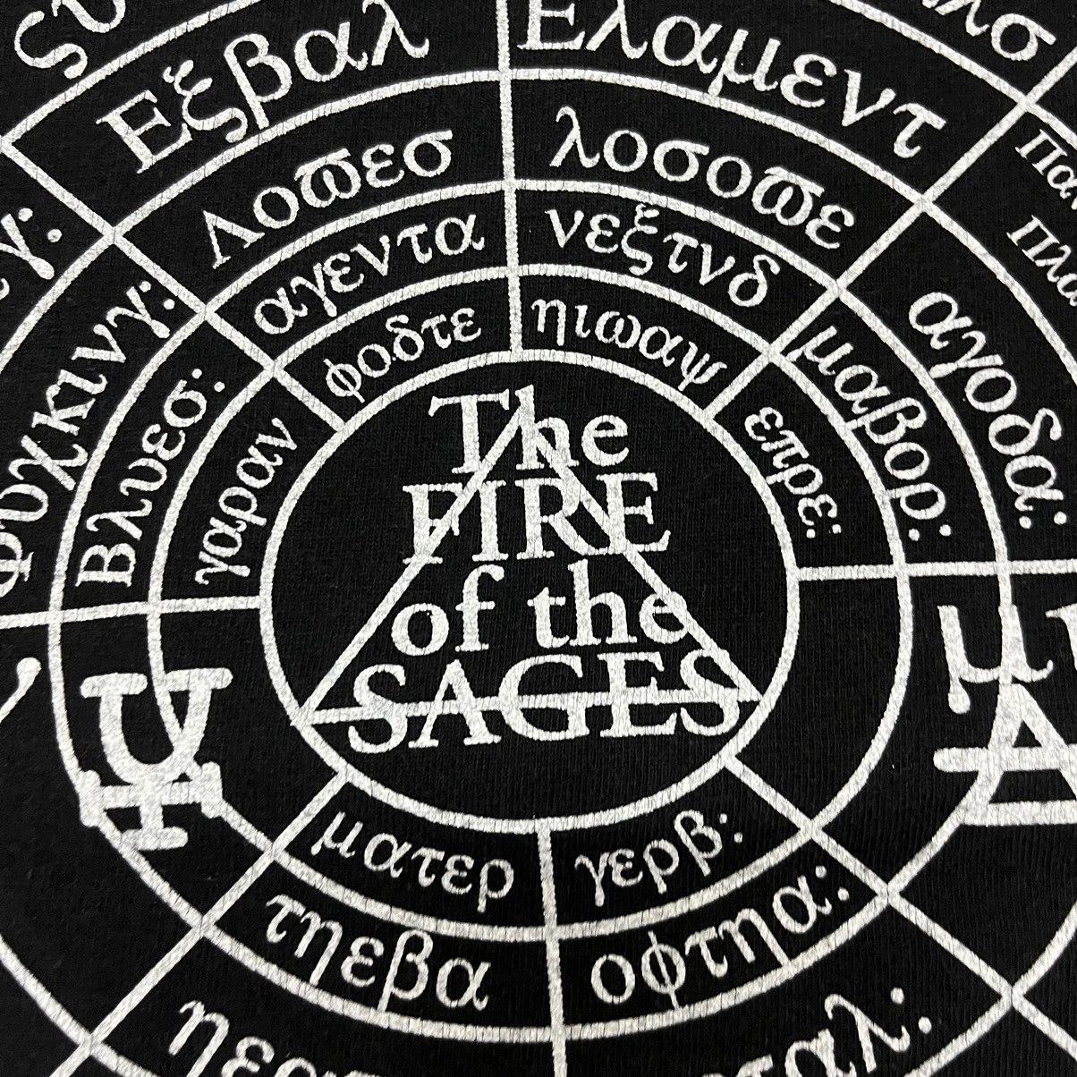 Vintage Rare The fire of the sages Nice Design Dragon skull motive Size US XL / EU 56 / 4 - 9 Thumbnail