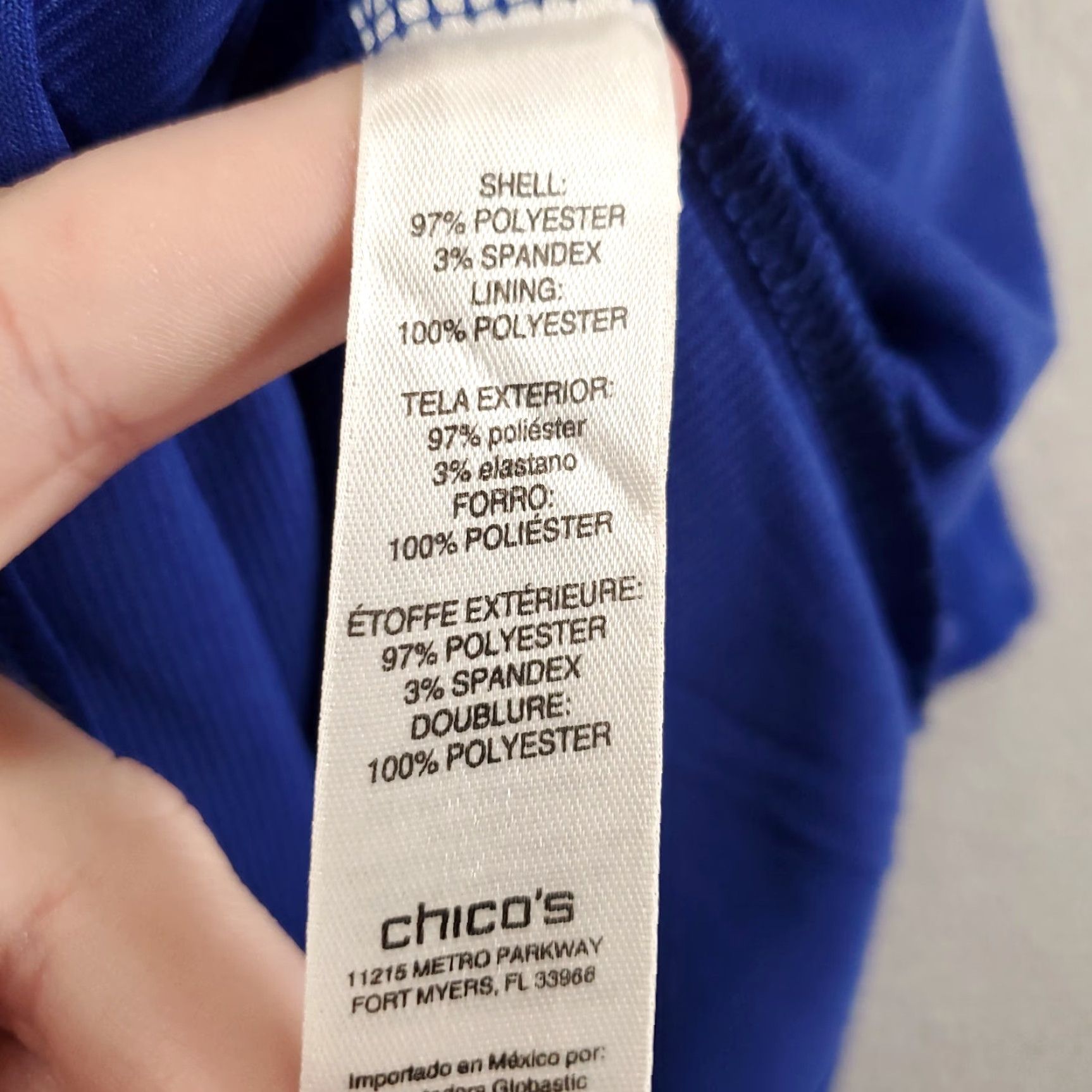 Vintage **Chico's Women XL Blue Boat Neck Knit Pullover Relax Fit** User: **Chico's Women's XL Blue Boat Neck Knit Pullover Relaxed Fit** Size XL / US 12-14 / IT 48-50 - 6 Thumbnail