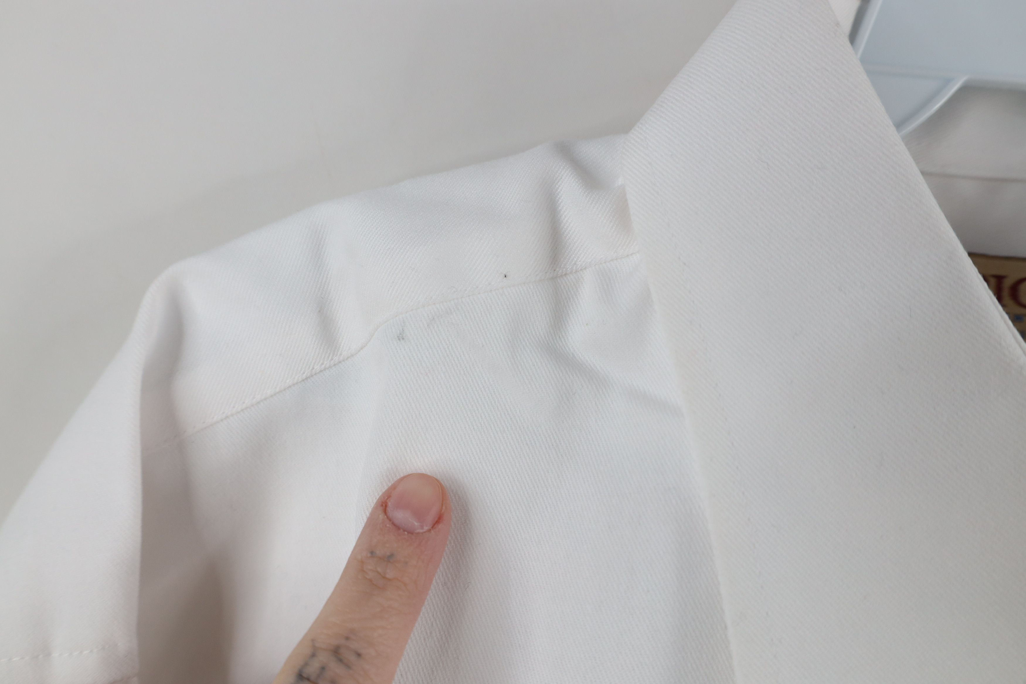 Big Mac × Vintage Deadstock Vintage 90s Big Mac Workwear Button Shirt White Size US L / EU 52-54 / 3 - 4 Thumbnail