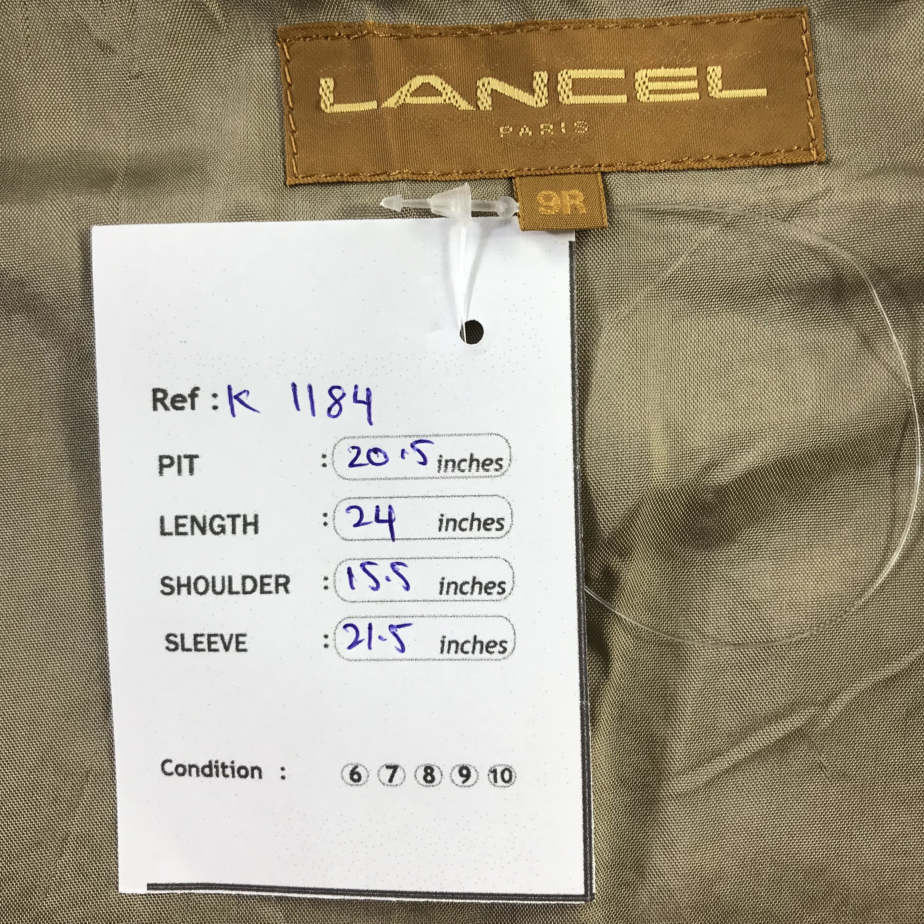 Lancel Vintage Lancel Hooded Zipper Jacket Size US L / EU 52-54 / 3 - 8 Thumbnail