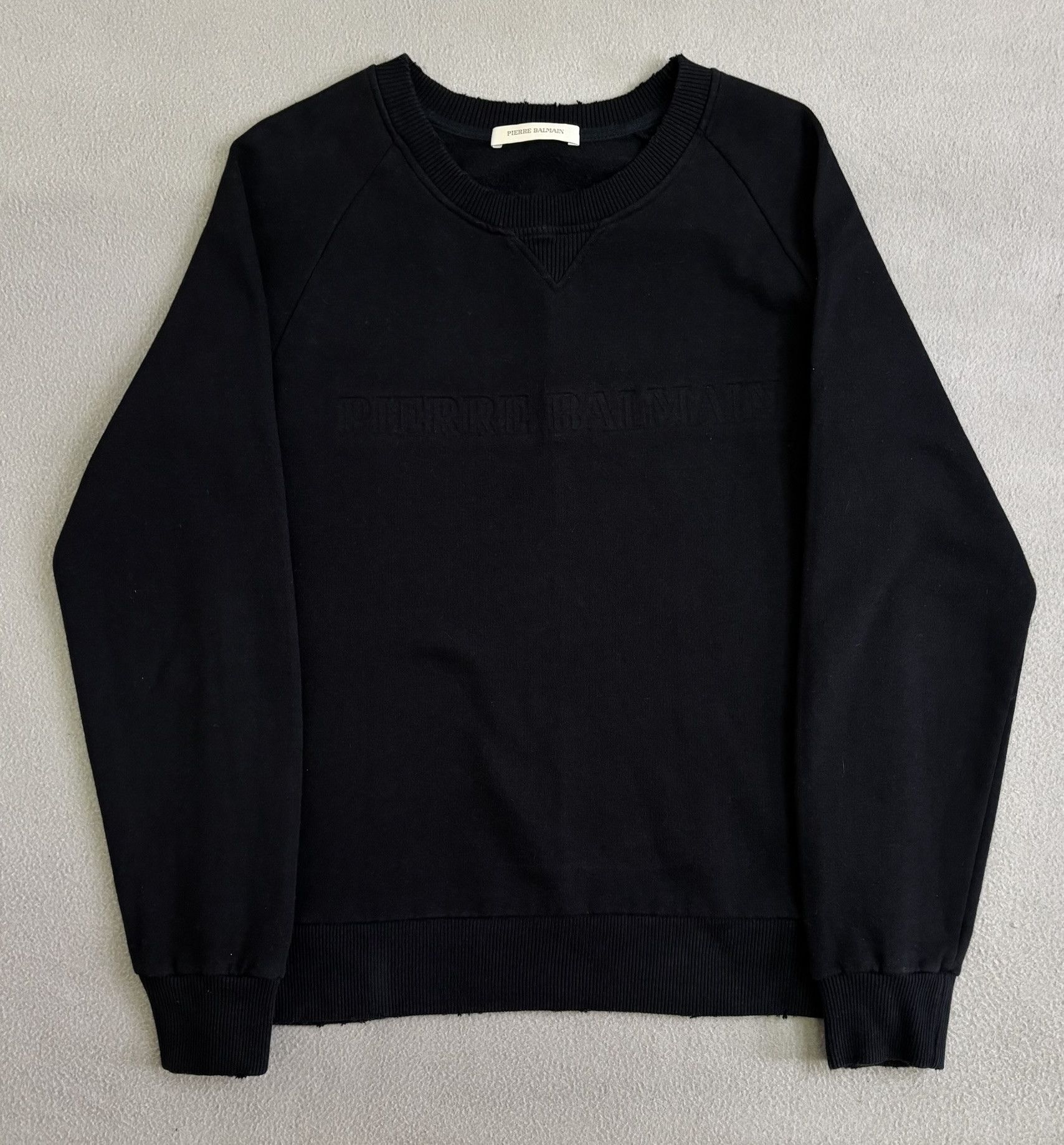 Pierre Balmain Pierre Balmain black sweatshirt size 48 Size US S / EU 44-46 / 1 - 5 Thumbnail