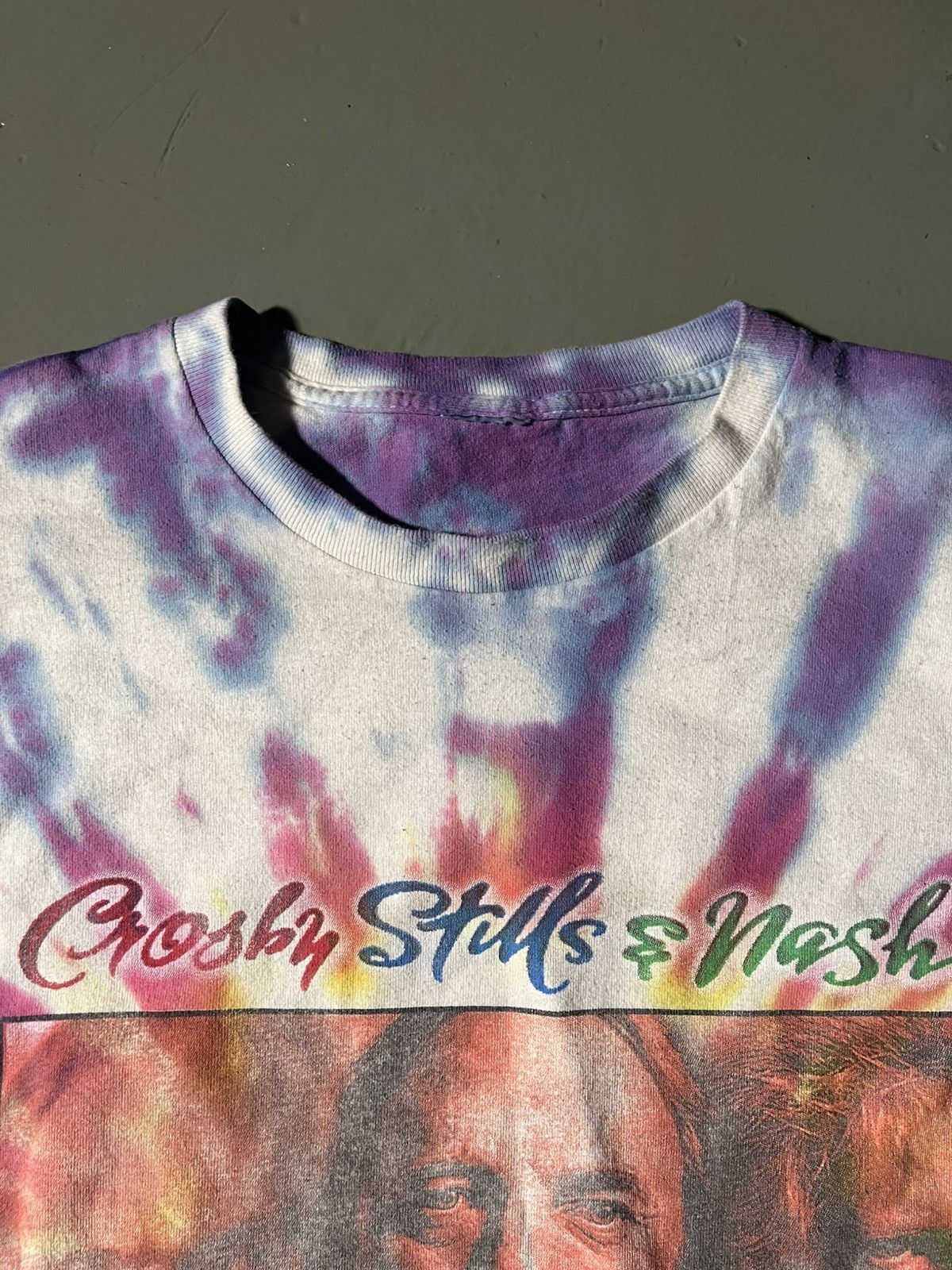 Other Vintage Crosby, Stills & Nash CSN 2K1 USA Tour T-shirt Size US XL / EU 56 / 4 - 2 Thumbnail
