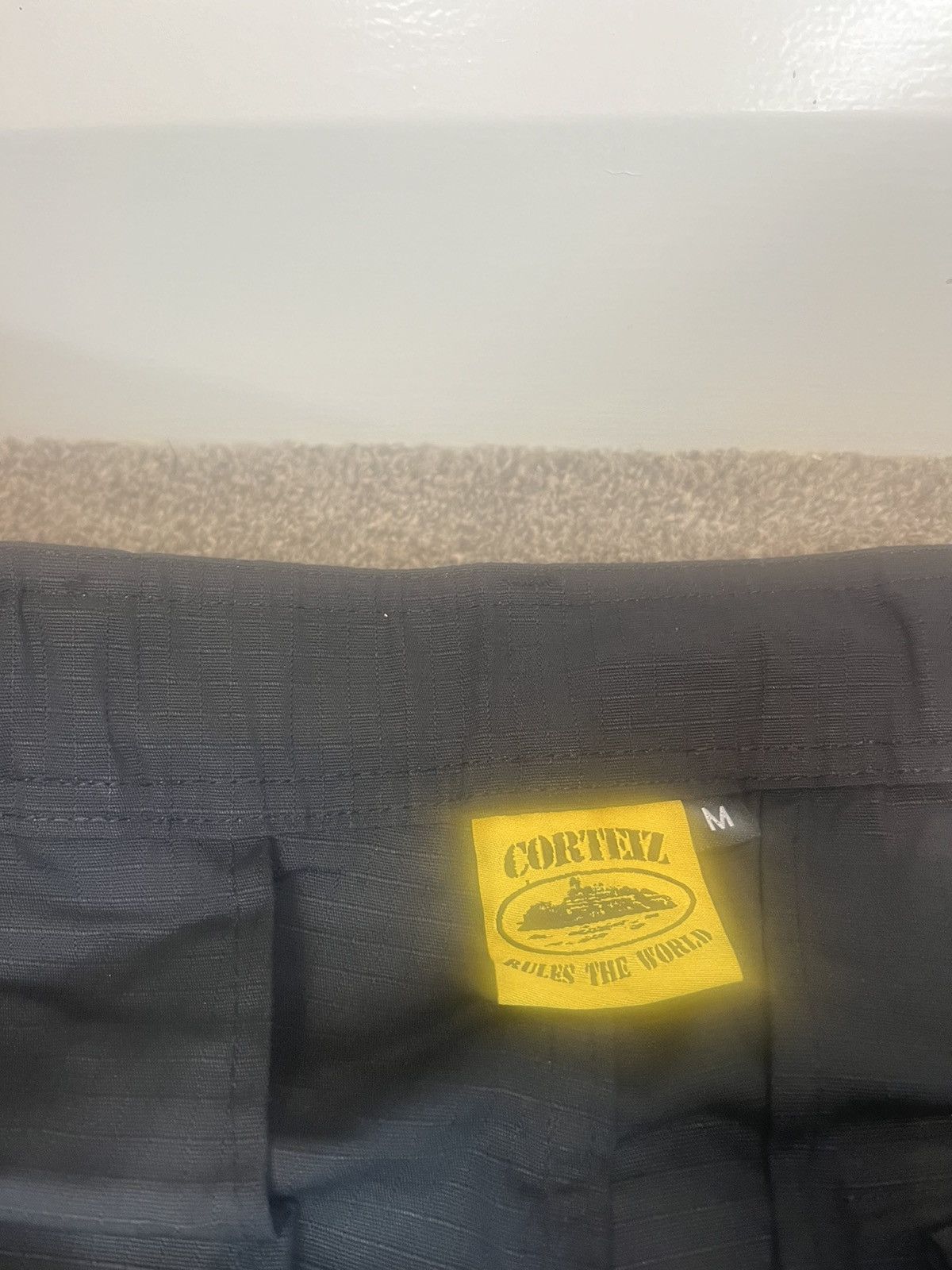 Other Corteiz alcatraz cargo trouser - black / white Size US 32 / EU 48 - 8 Thumbnail