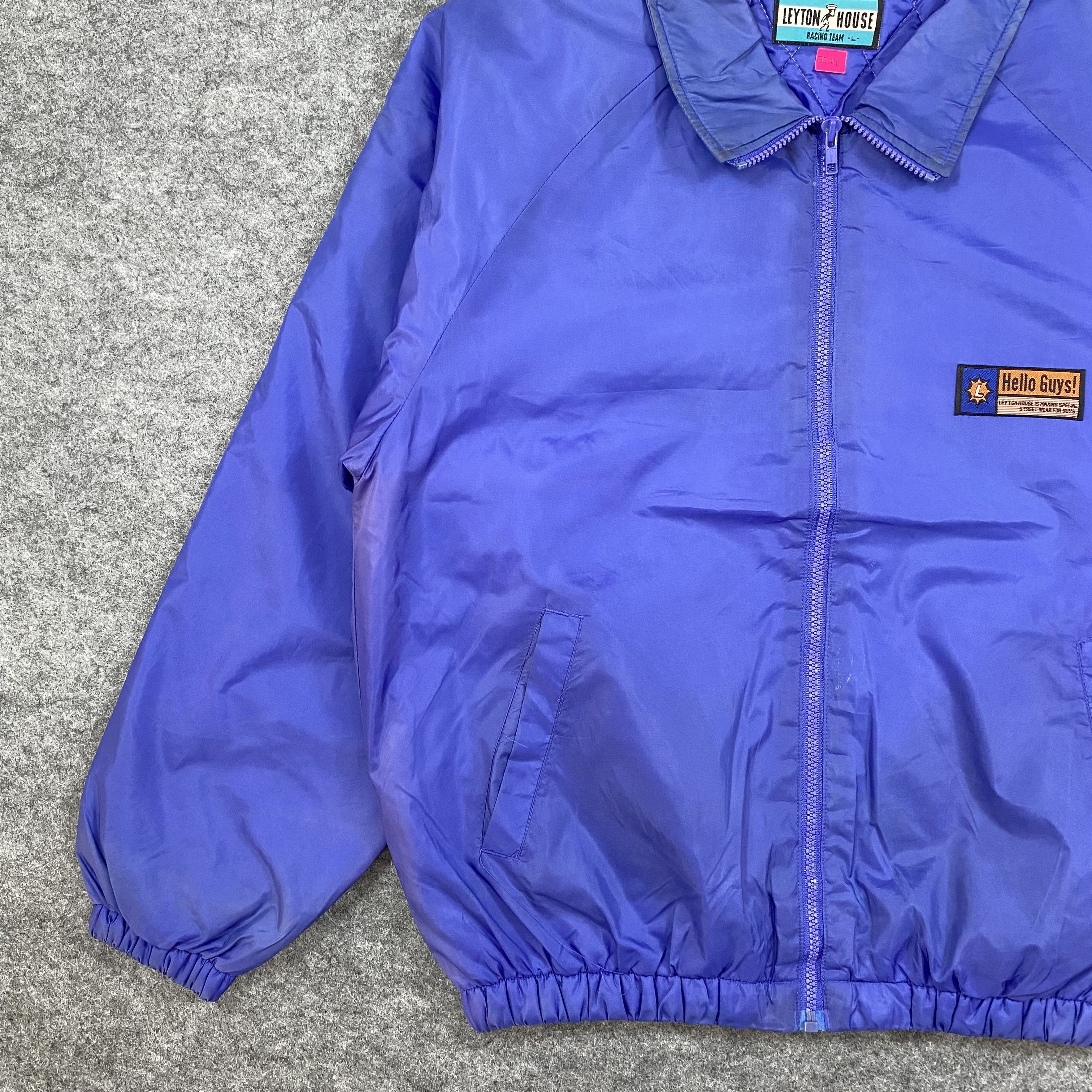 Vintage Vintage 90s Leyton House Racing Team F1 Bomber Jacket-J644 Size US L / EU 52-54 / 3 - 6 Thumbnail