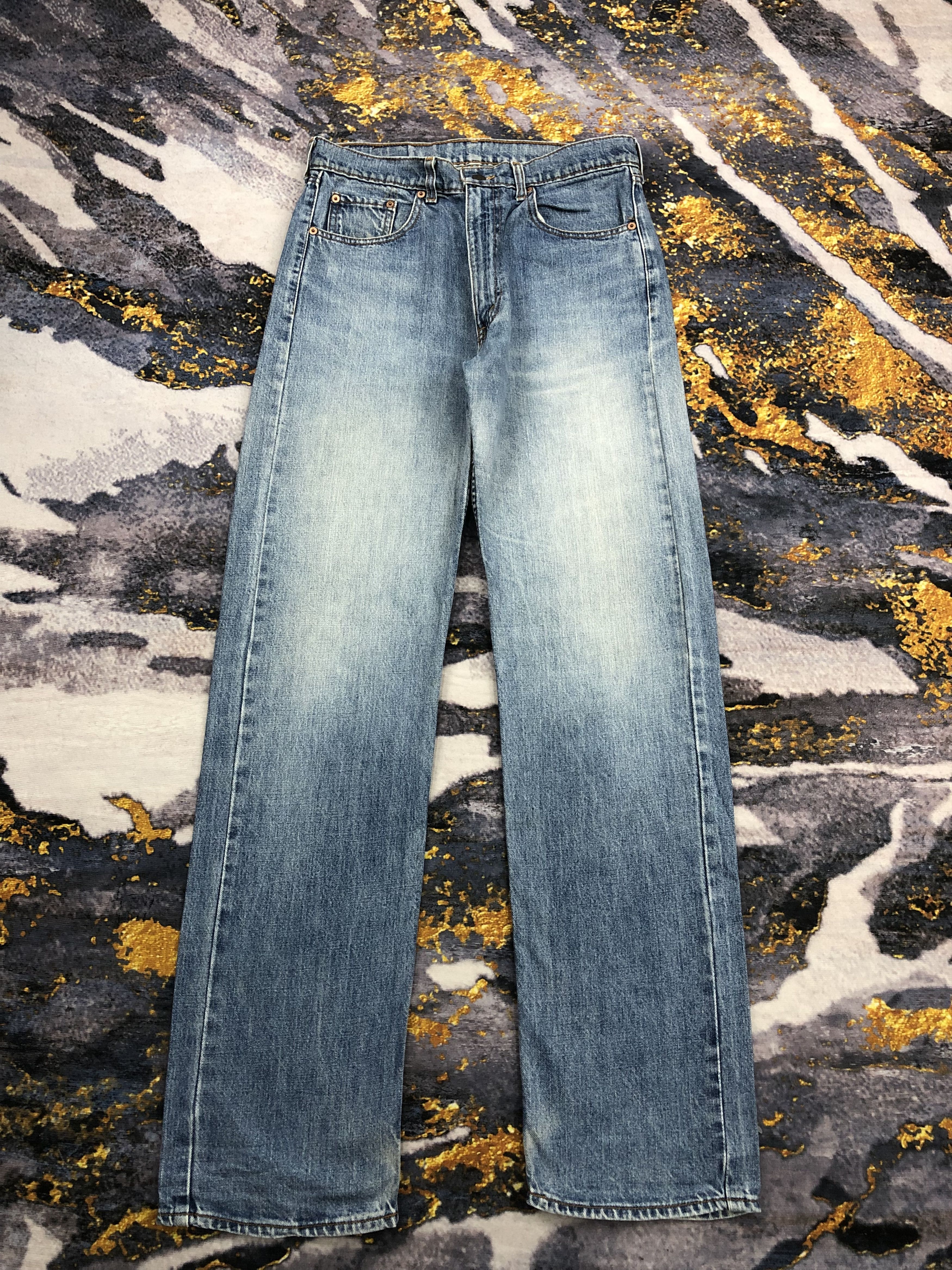 Levi's Vintage Levis 509 Faded Blue Jeans DPP0120 Size US 31 - 1 Thumbnail