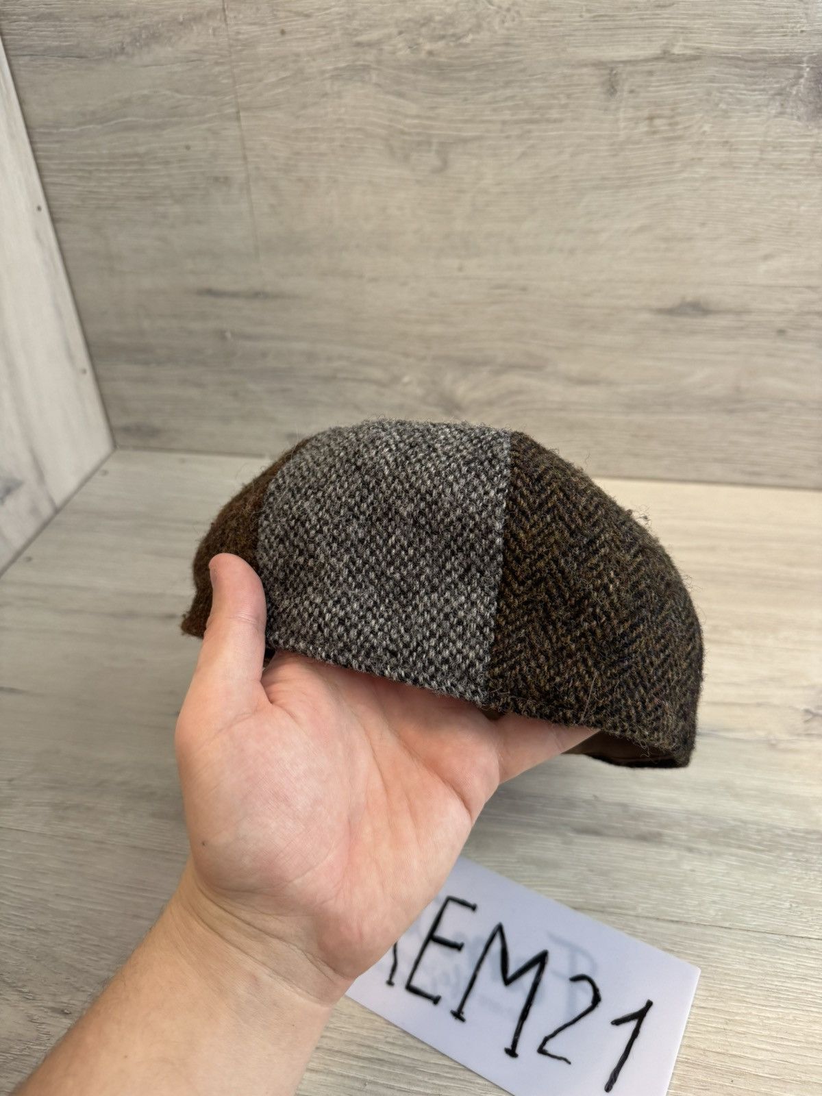 Harris Tweed Harris Tweed cap hat Size ONE SIZE - 3 Thumbnail