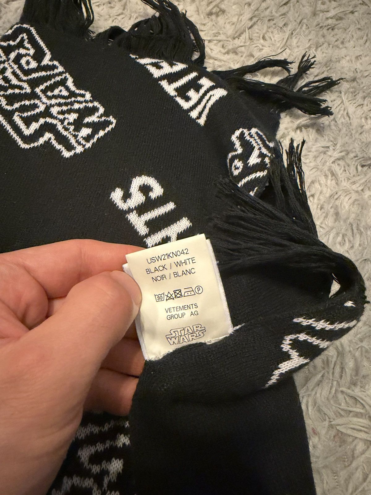 Vetements STAR WARS scarf Size ONE SIZE - 3 Thumbnail