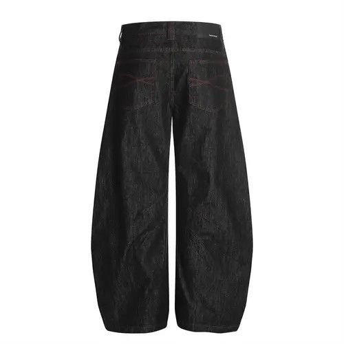 Japanese Brand × Jean Pants American high street men's loose scimitar jeans Size US 32 / EU 48 - 3 Thumbnail