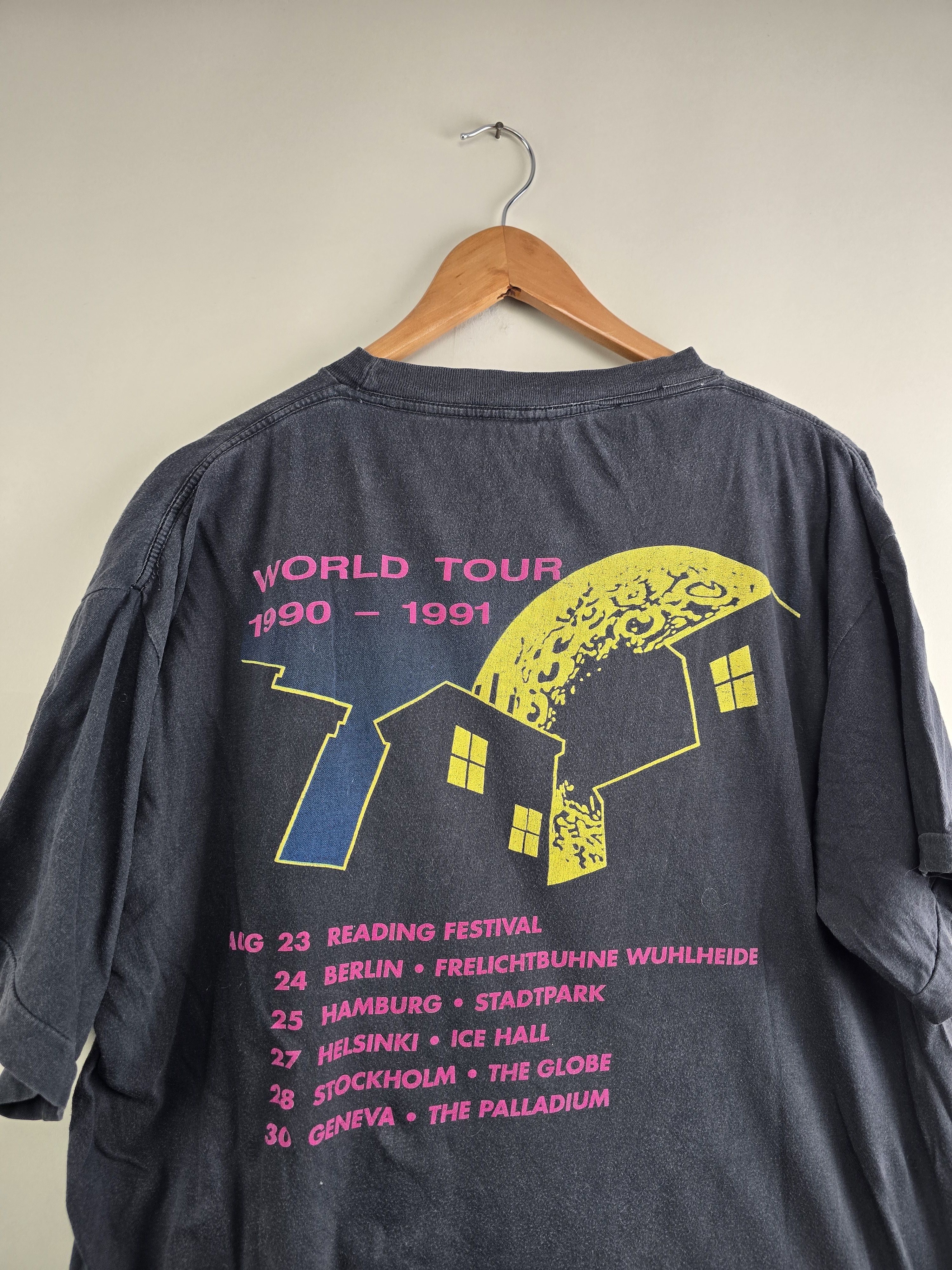 Band Tees × Vintage 1990 Iggy Pop Brick by brick Charles Burns XL 22.5" 28" Size US XL / EU 56 / 4 - 9 Thumbnail