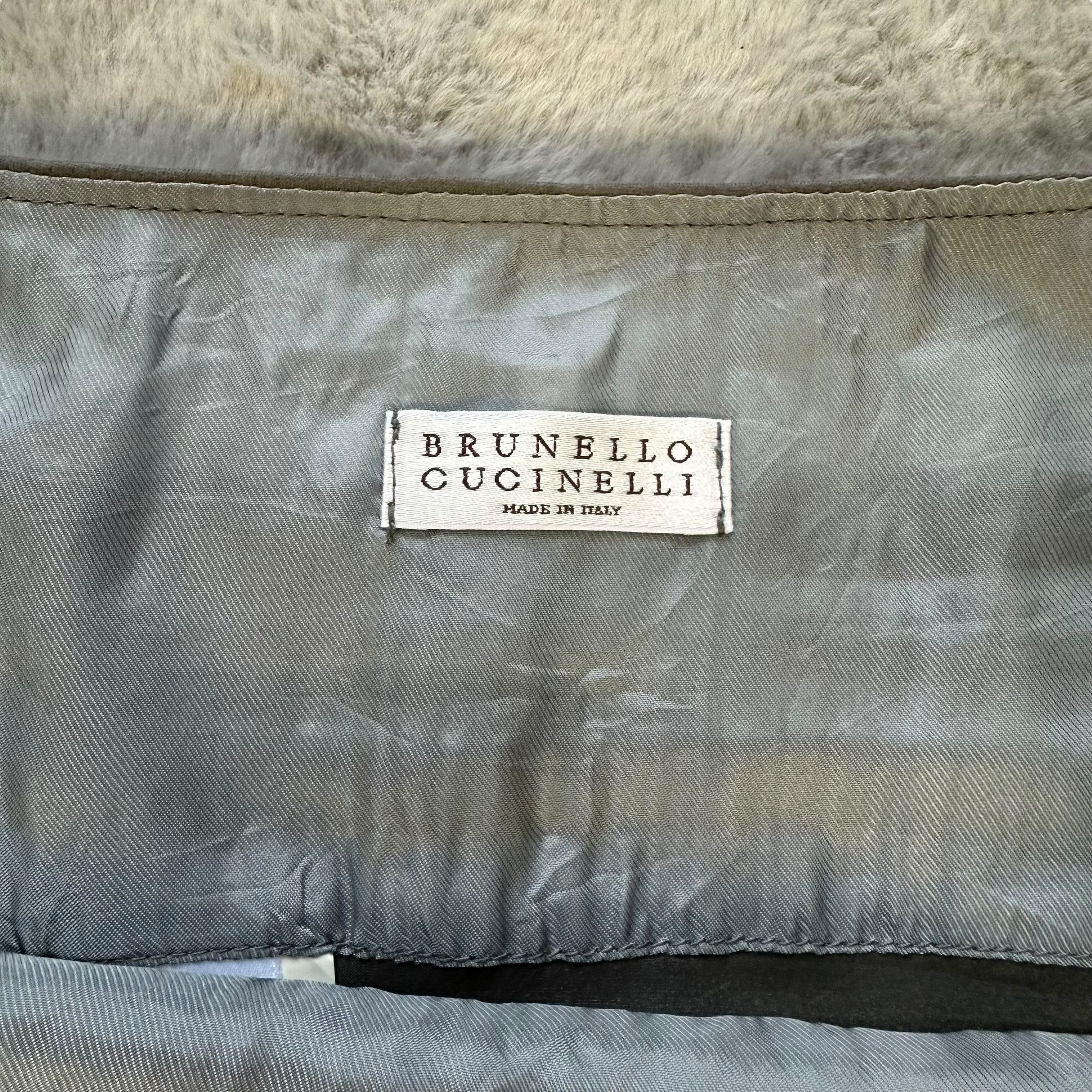 Brunello Cucinelli BRUNELLO CUCINELLI Cotton Mini Skirt W31 #A61-1404 Size 31" - 5 Thumbnail