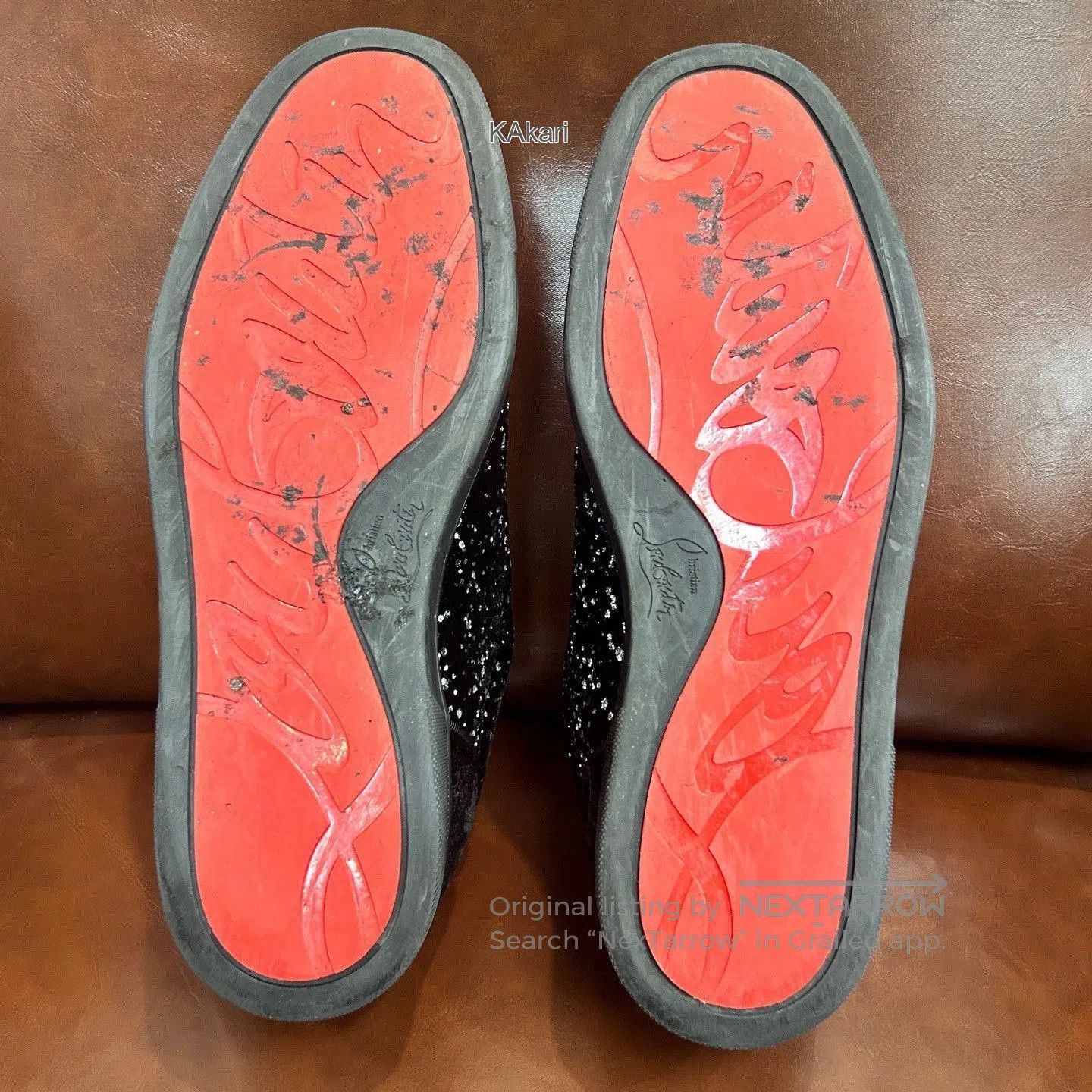 Christian Louboutin CL Black Diamond Casual Shoes. Size US 9 / EU 42 - 5 Thumbnail