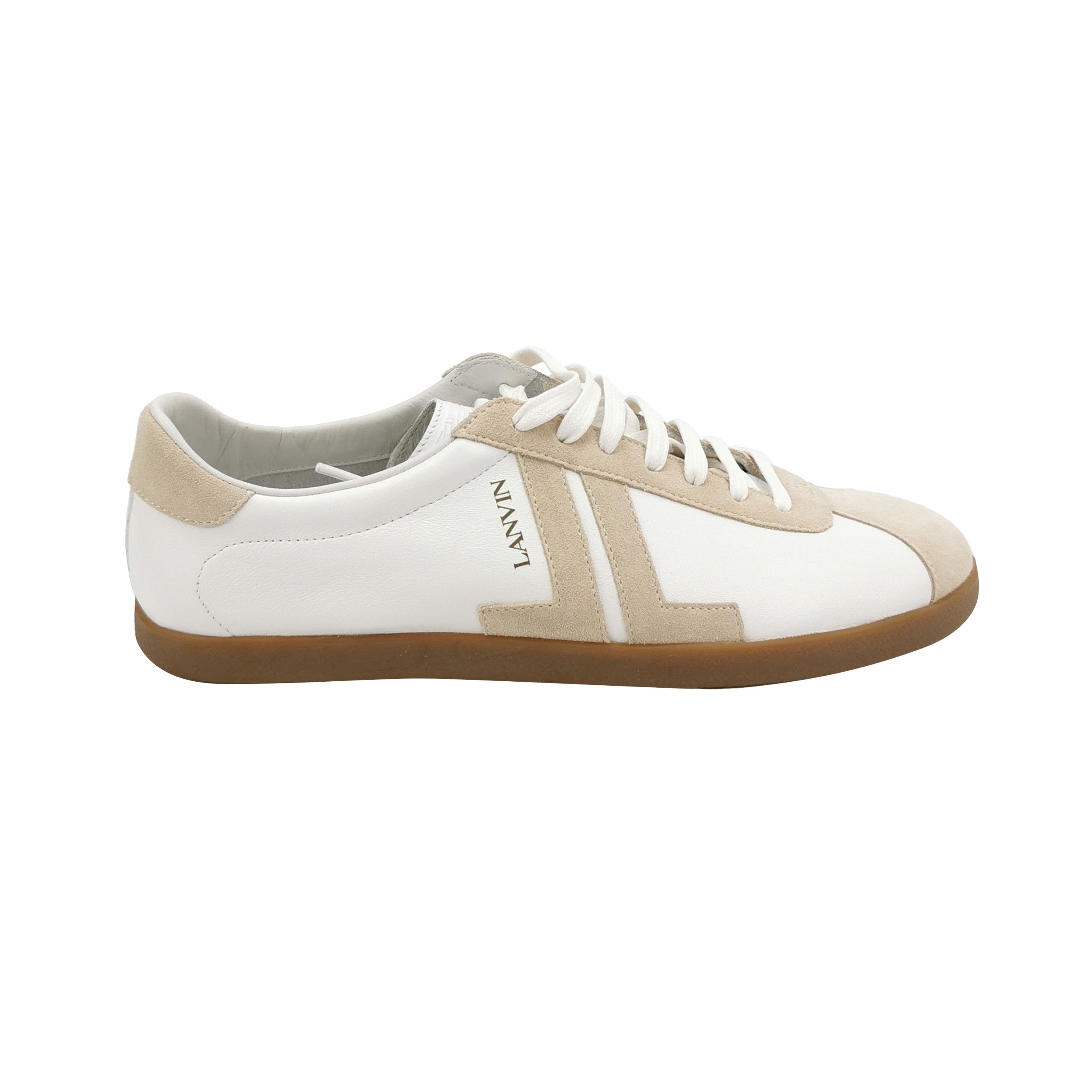 Lanvin Lanvin Glen Leather Suede Sneakers 43 Size US 10 / EU 43 - 1 Thumbnail