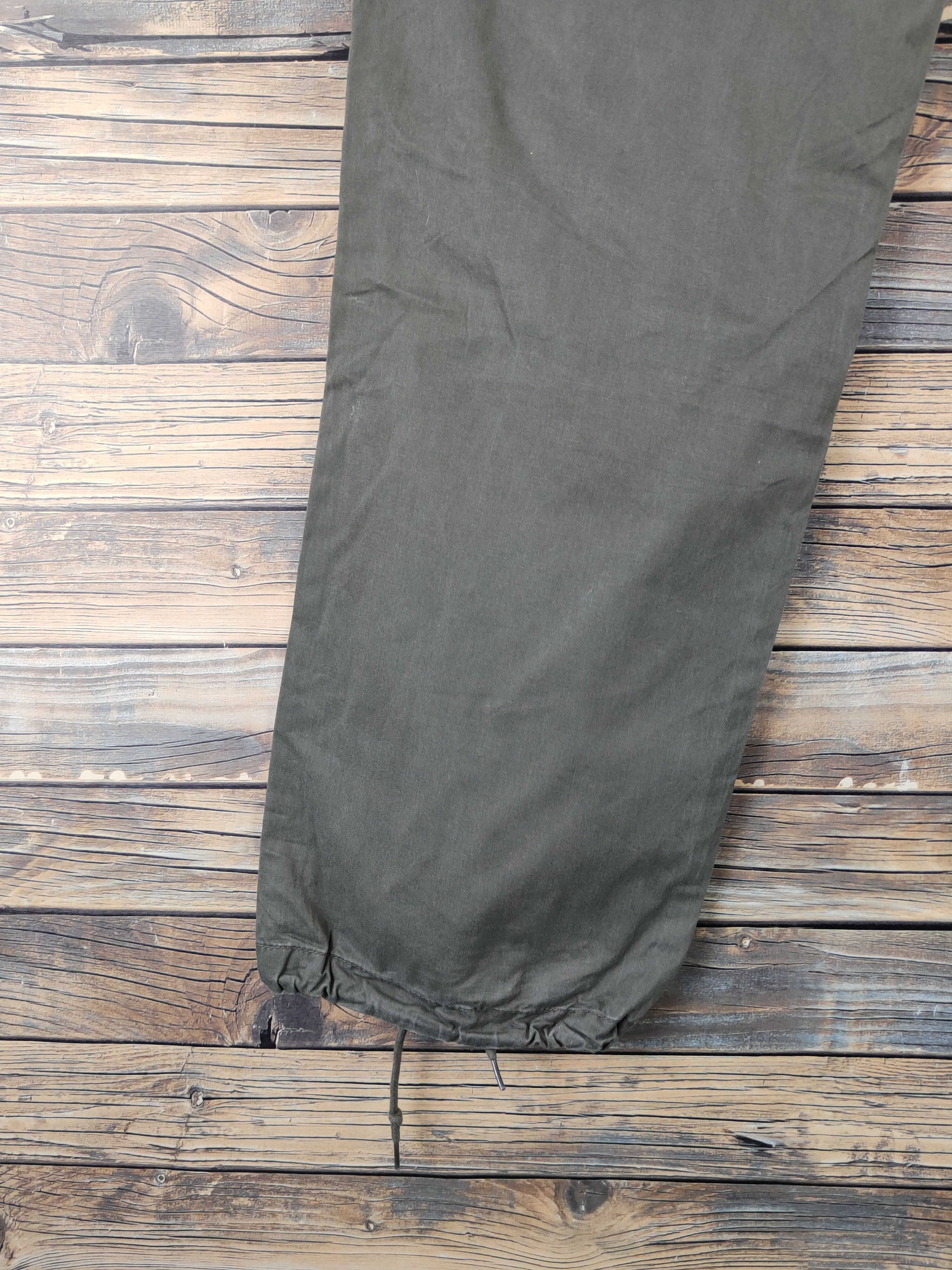 Japanese Brand DL Uniqlo Dark Olive Multipocket Cargo Pants #1943 Size US 32 / EU 48 - 9 Thumbnail