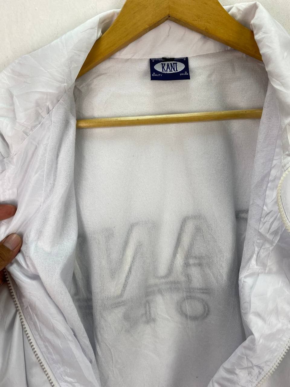 Karl Kani karl kani sport embroided logo sidetaped jacket nice design Size US L / EU 52-54 / 3 - 8 Thumbnail