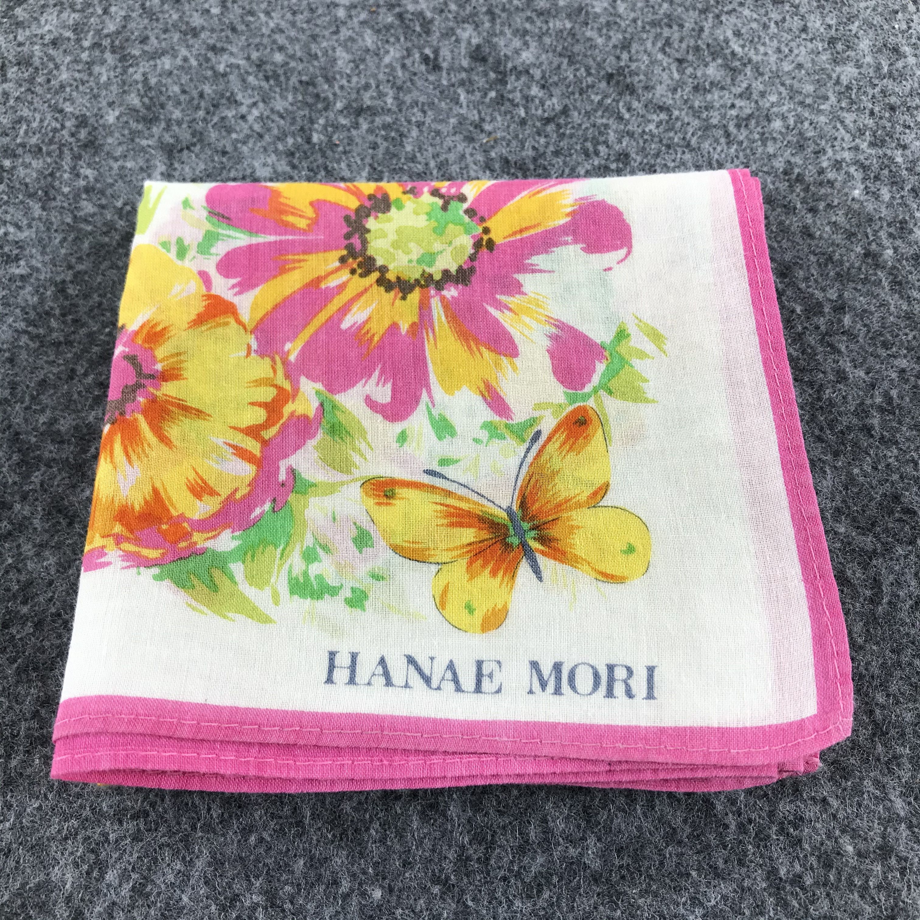 Hanae Mori Hanae Mori Handkerchief Neckerchief Bandana H580 Size ONE SIZE - 6 Thumbnail