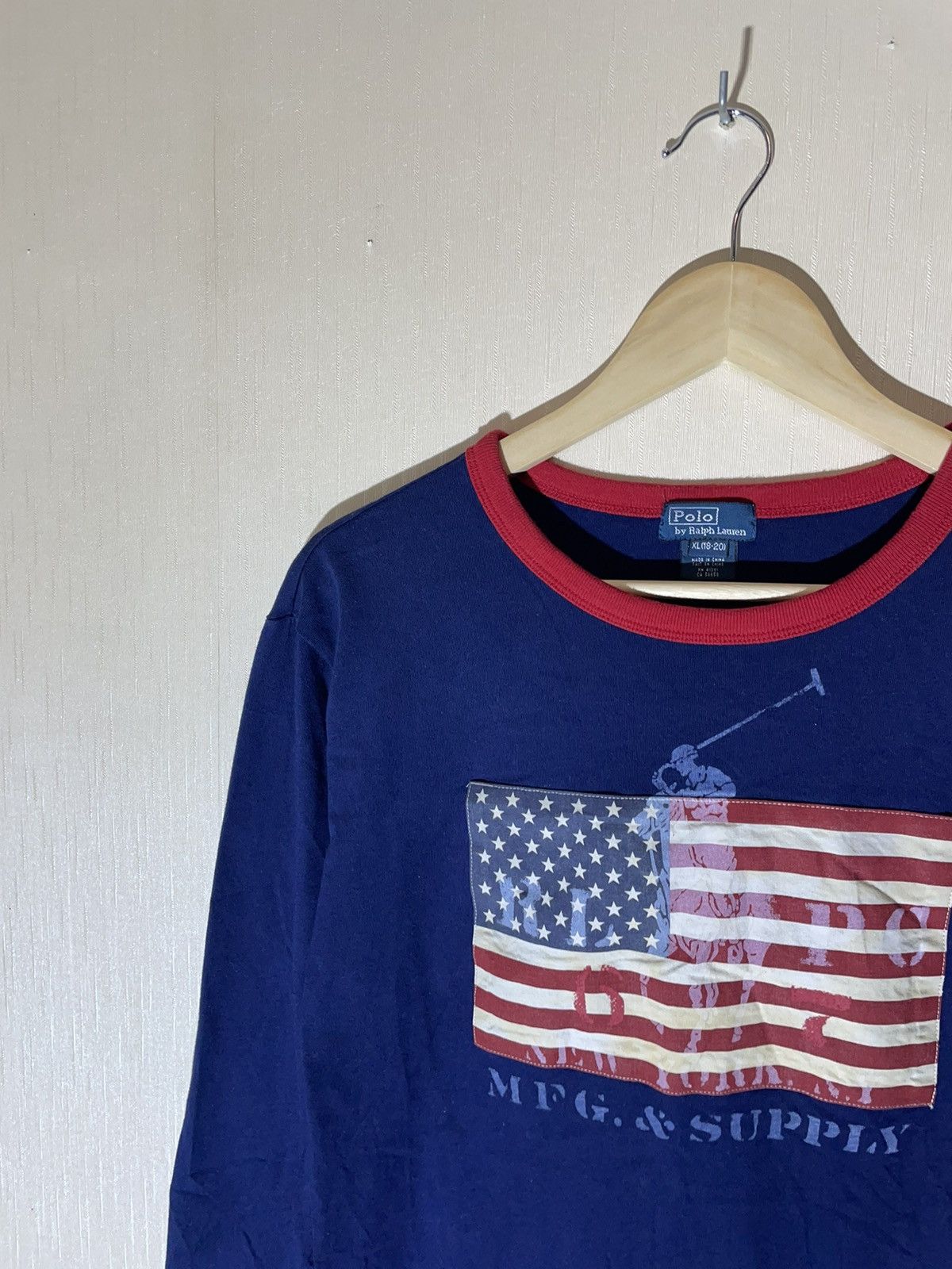 Polo Ralph Lauren × Vintage Polo Ralph Lauren Vintage USA long sleeve Size US S / EU 44-46 / 1 - 3 Thumbnail
