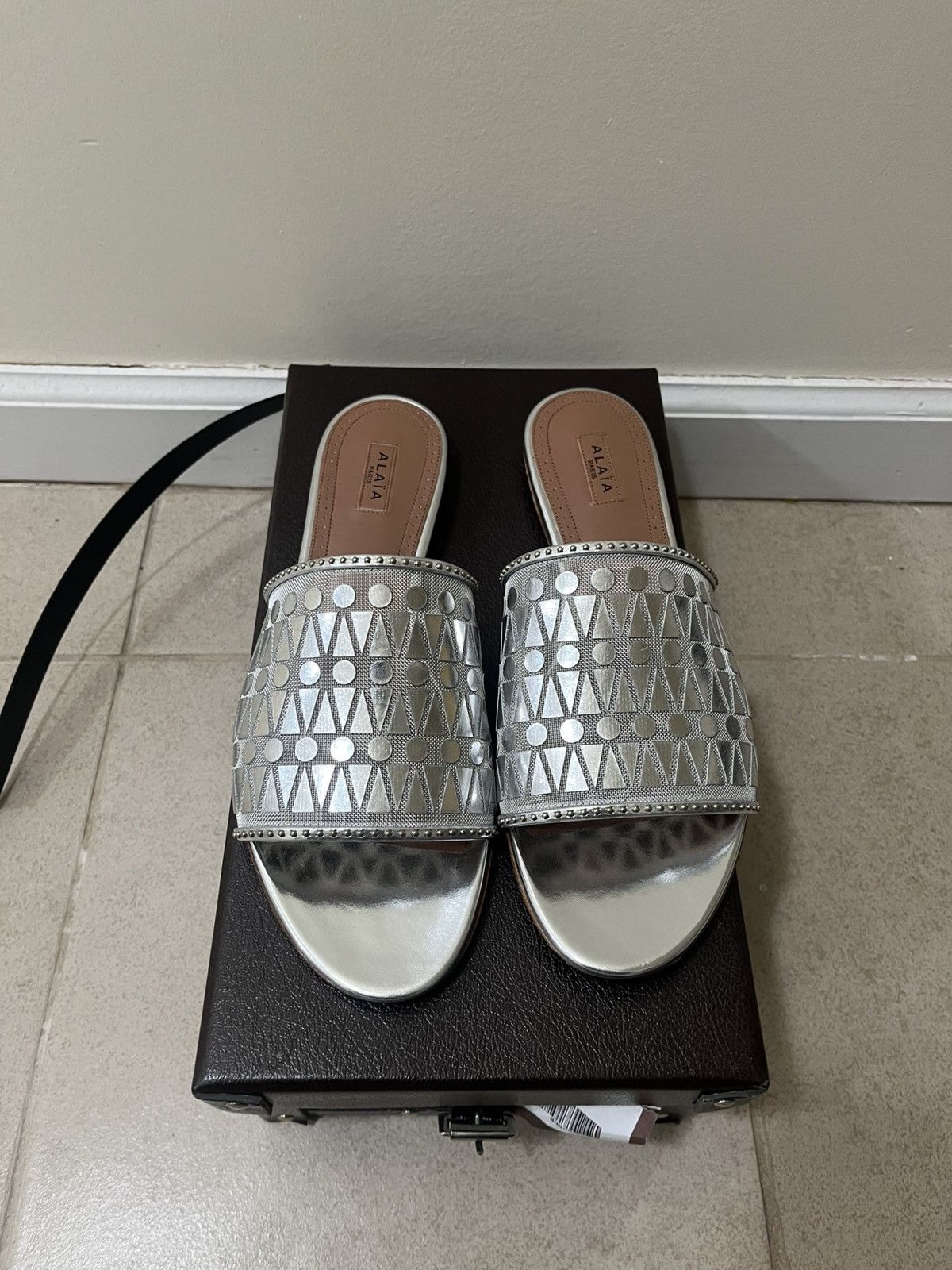 Alaia Alaia Sandals Sz 39.5/9.5us Size US 9.5 / IT 39.5 - 6 Thumbnail