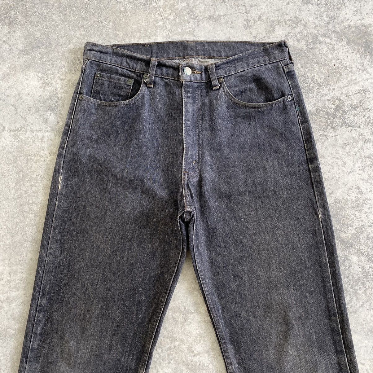 Levi's Vintage 1993 Levis 503 Ash Grey Denim Jeans Size US 32 / EU 48 - 2 Thumbnail