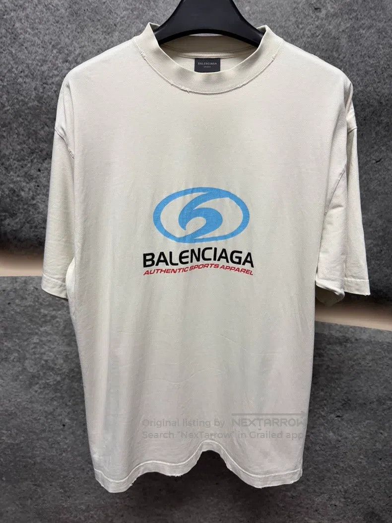 Balenciaga Balenciaga Short Sleeve T-Shirt Size US S / EU 44-46 / 1 - 1 Thumbnail