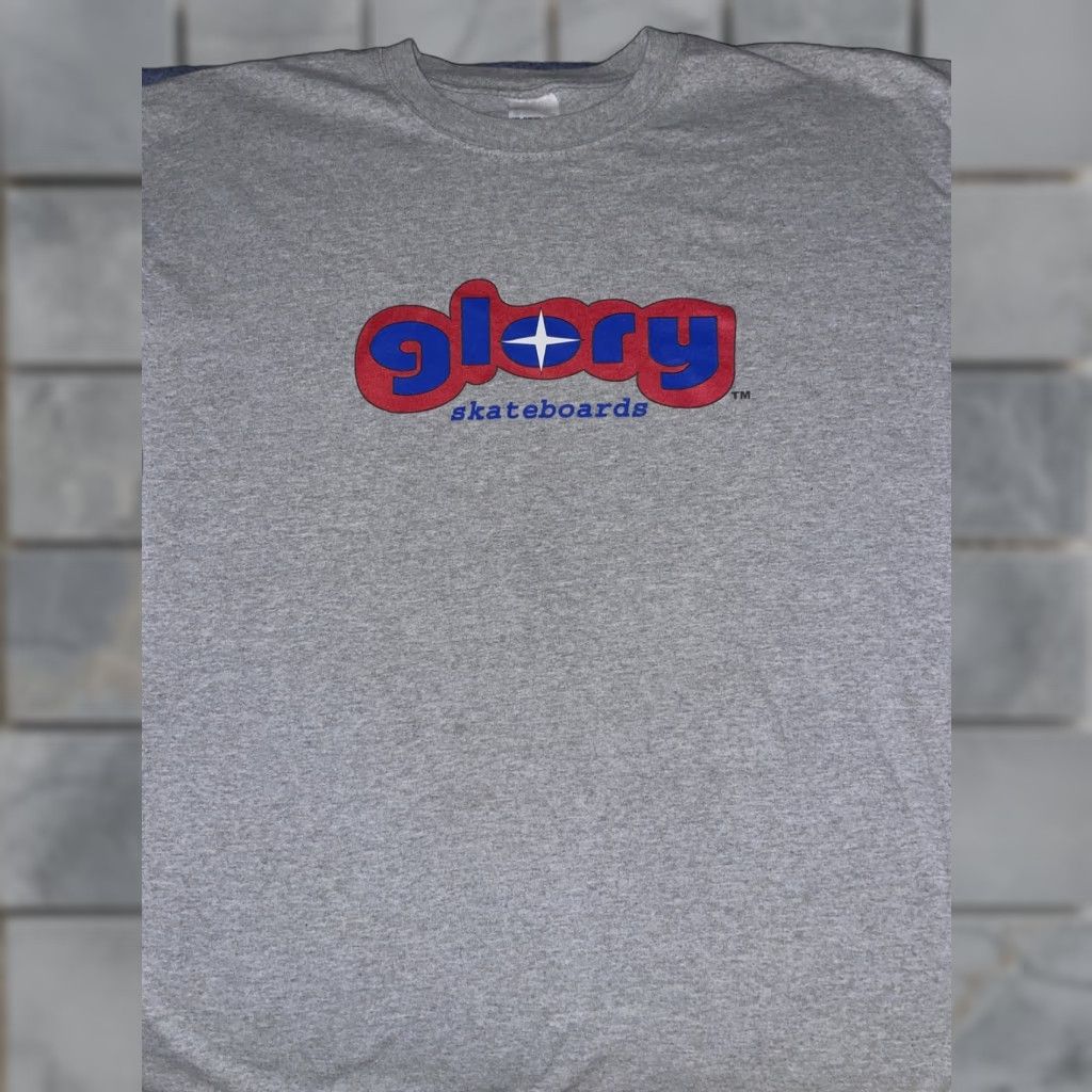 Vintage Glory Skateboards T-Shirt Grey XL Men Regular Short Sleeve Shirt Size US XL / EU 56 / 4 - 1 Thumbnail