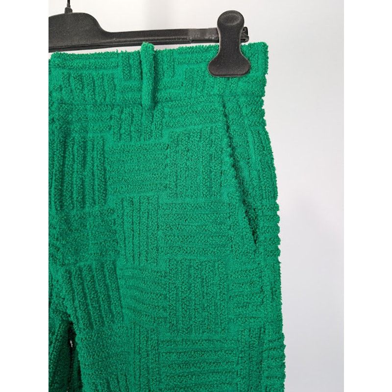 Bottega Veneta o1rshd1 MW Jacquard Towelling Knit Shorts in Parakeet Size US 32 / EU 48 - 5 Thumbnail