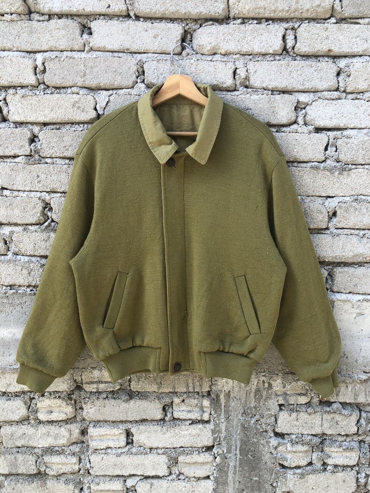 DAKS Vintage Dark London Golf Rivesable Jacket Size US L / EU 52-54 / 3 - 2 Thumbnail