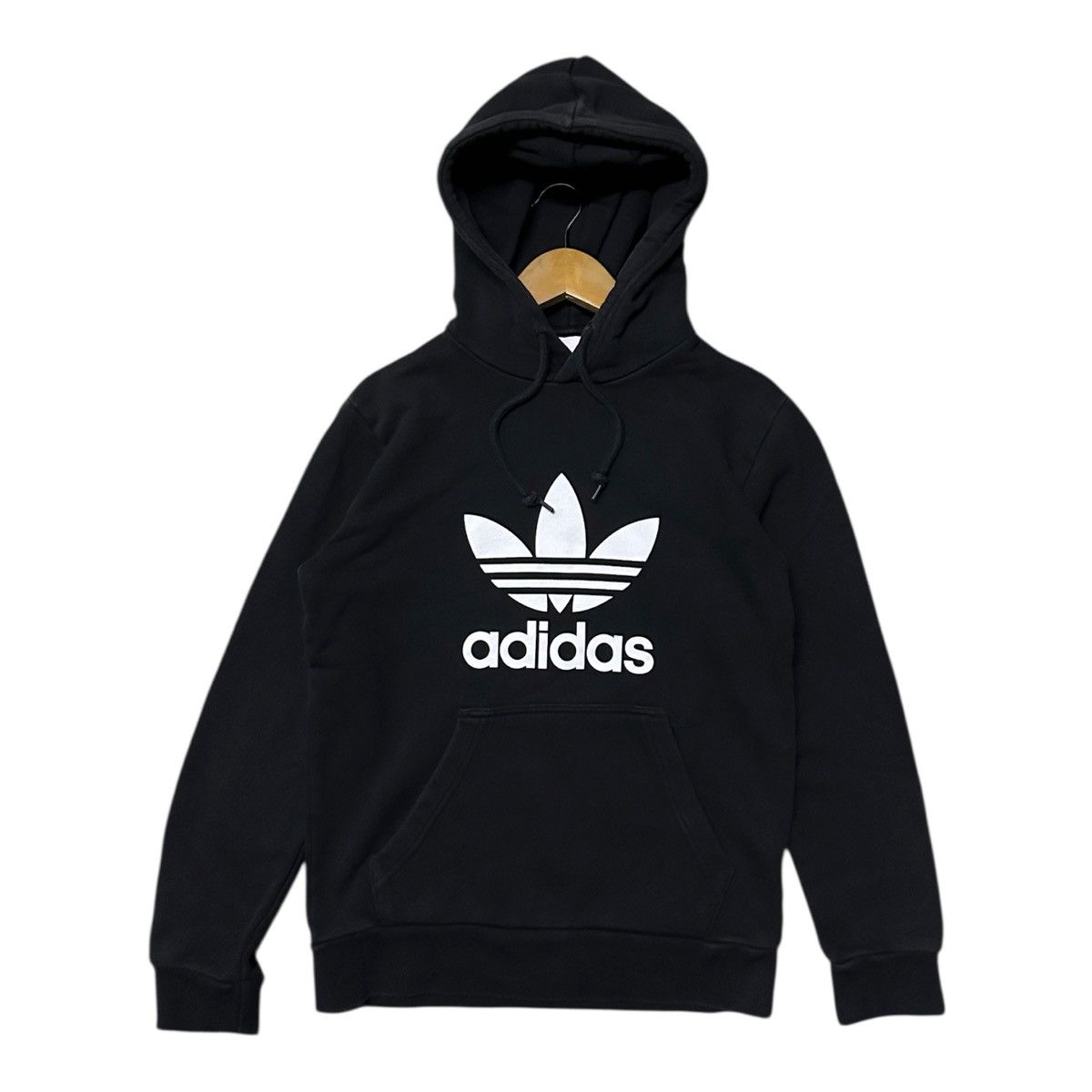 Adidas Adidas Originals Trefoil hoodie in black Size US XS / EU 42 / 0 - 2 Thumbnail