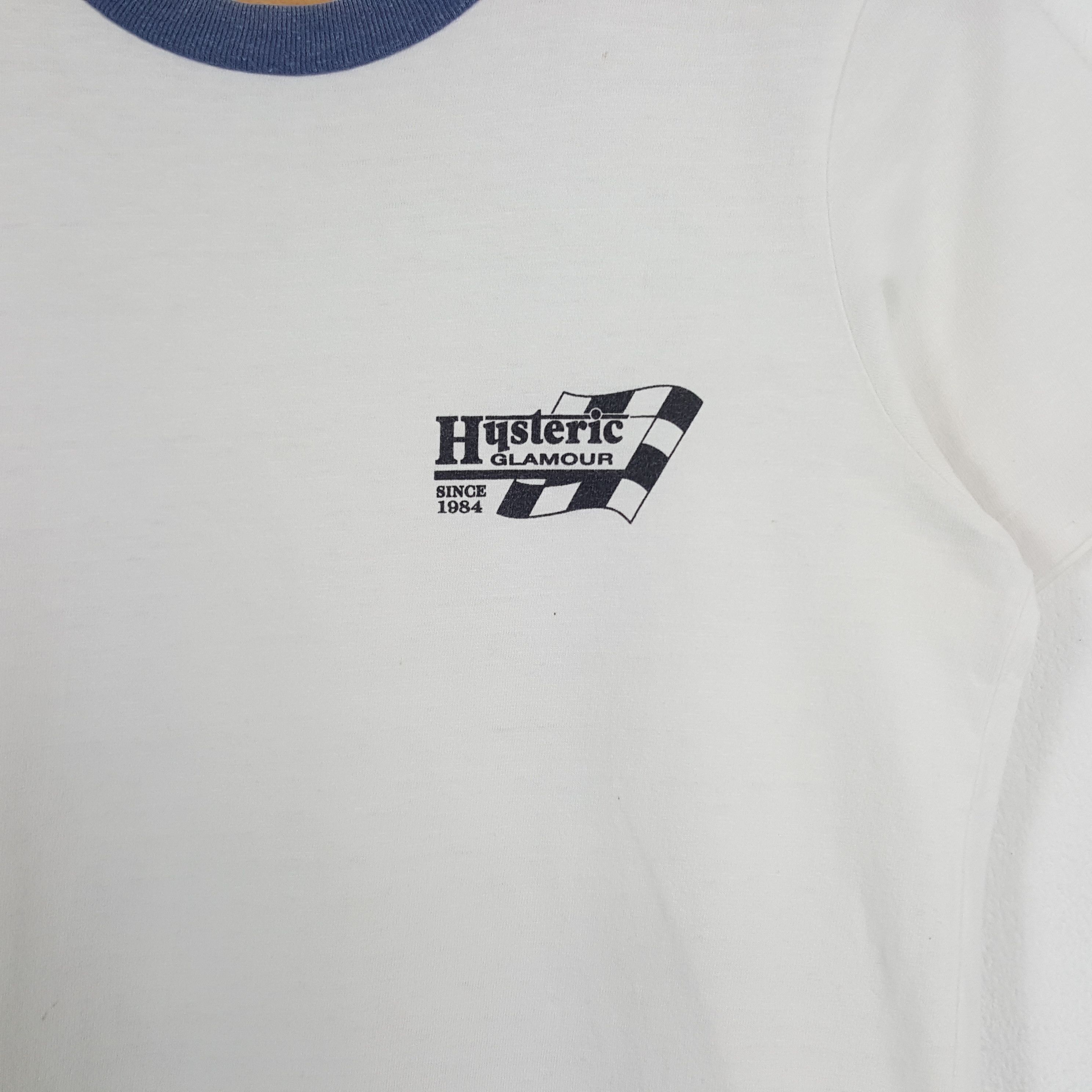 Hysteric Glamour Vintage Hysteric Glamour Fever Japanese Racing Parody Tshirt Size US S / EU 44-46 / 1 - 4 Thumbnail