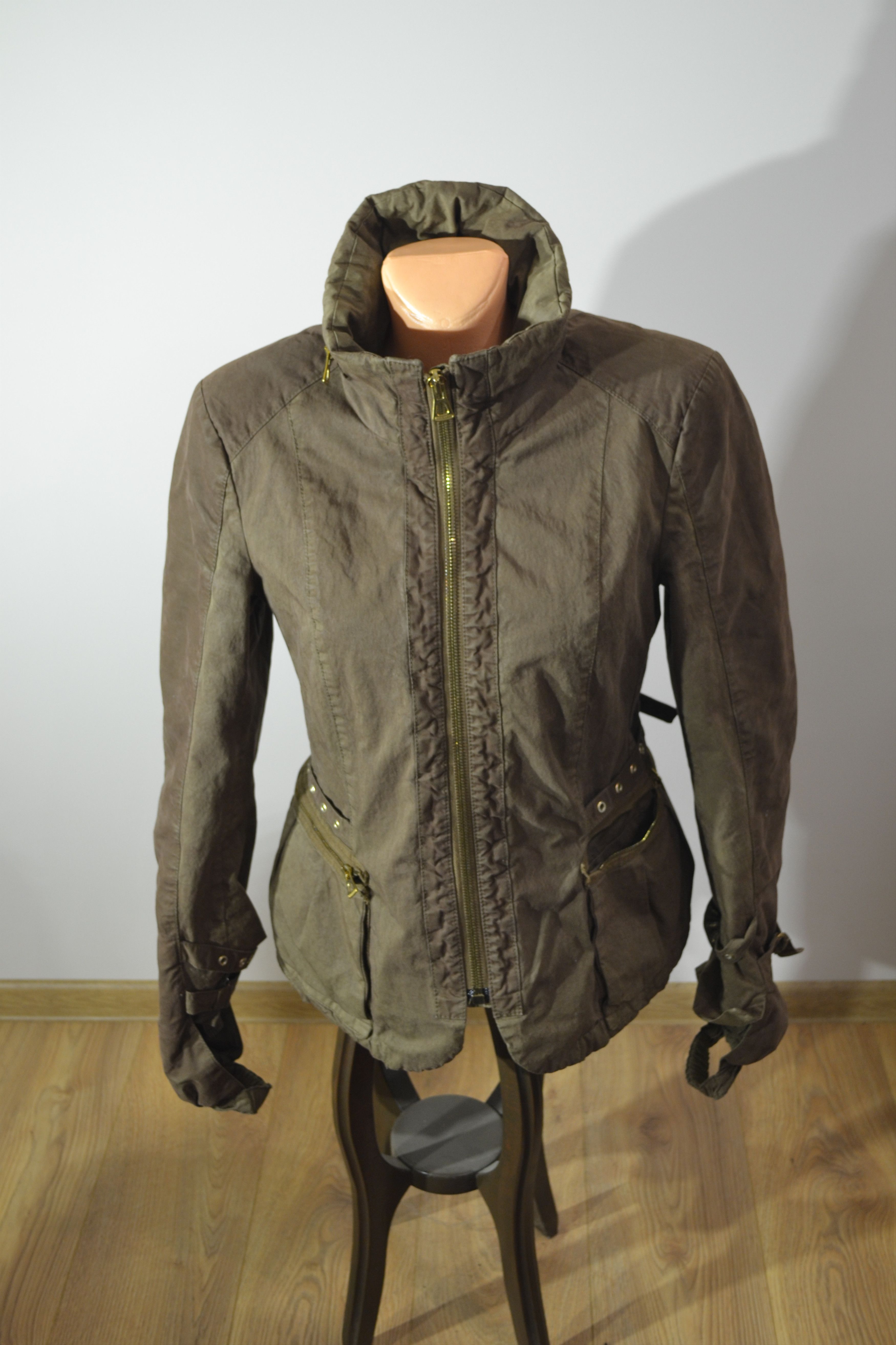 Hugo Boss Rare Vintage Hugo Boss Orange Women’s Moto Biker Jacket Size S / US 4 / IT 40 - 2 Thumbnail