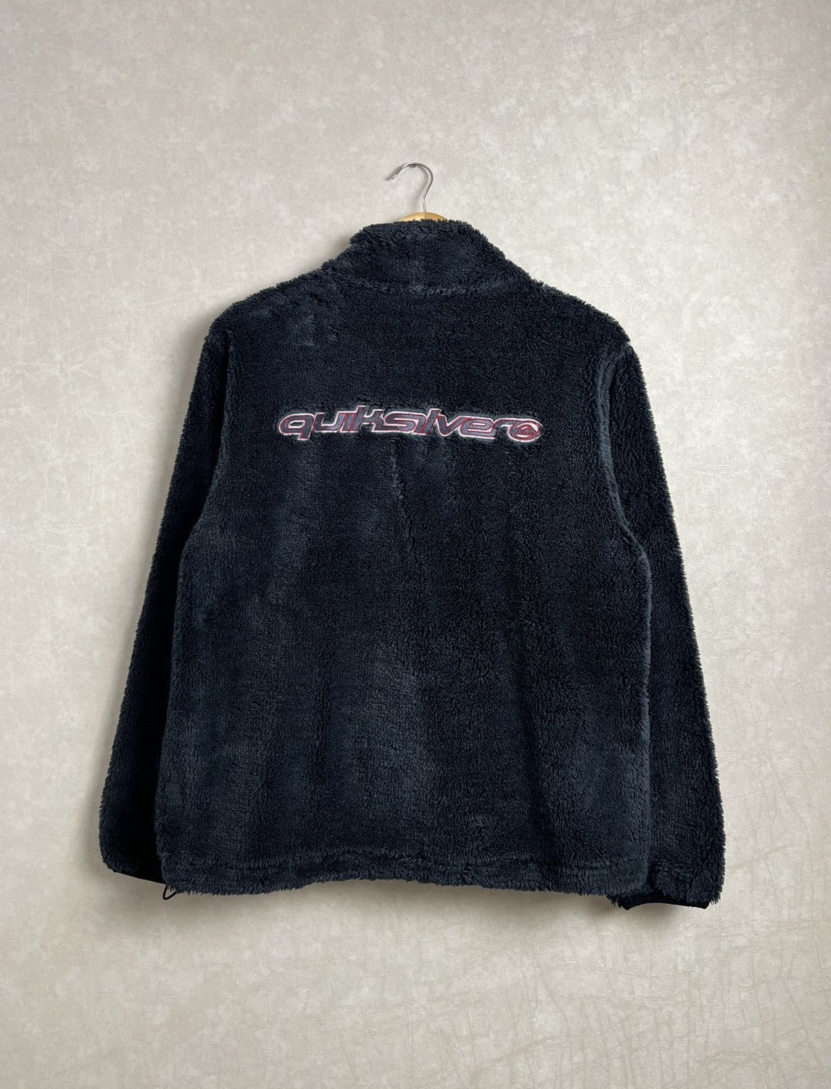 Quiksilver Vintage Quicksilver Big Logo 1/4 Zip Fleece Sweatshirt 00s Size US S / EU 44-46 / 1 - 13 Thumbnail