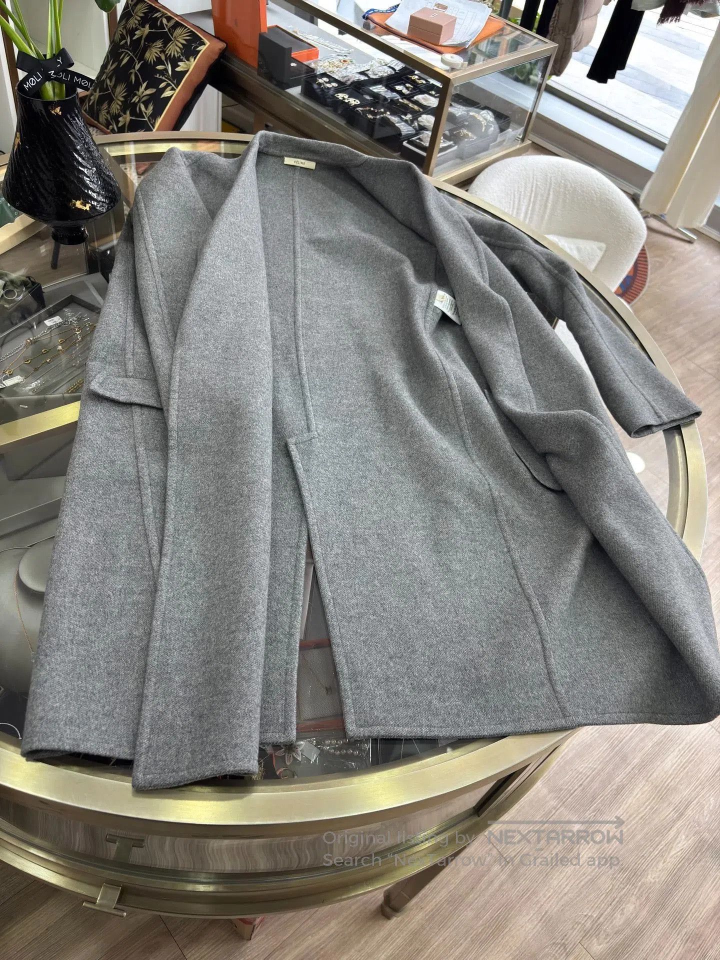 Celine Celine Phoebe Era Cashmere Coat. Size XS / US 0-2 / IT 36-38 - 8 Thumbnail