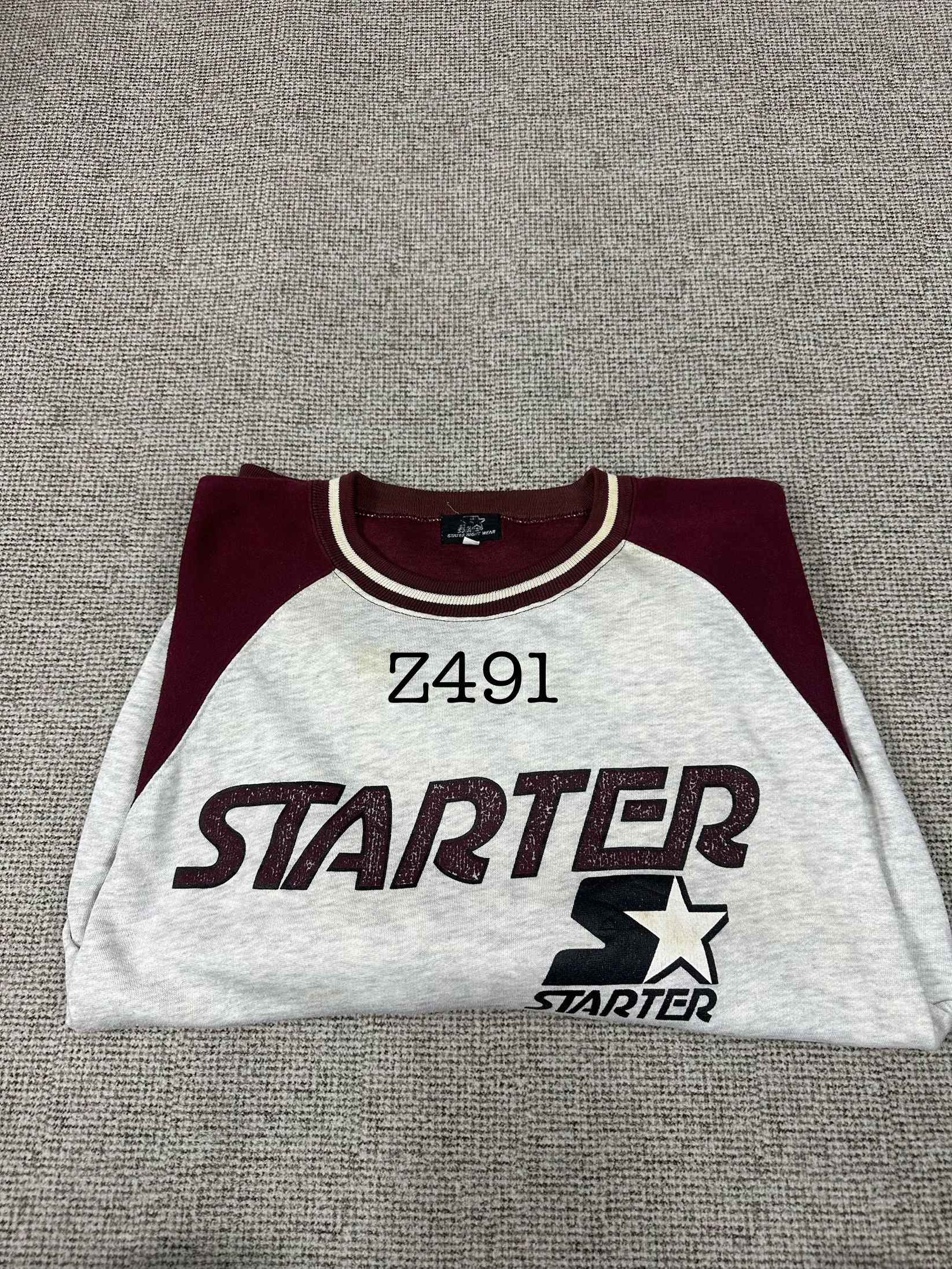 Starter Vintage Starter Night Wear Crewneck Z491 Size US M / EU 48-50 / 2 - 12 Thumbnail