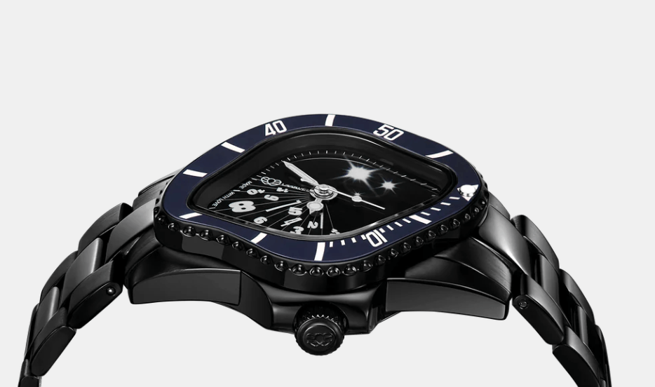 LAARVEE LAARVEE PEA001R (LIMITED) PVD BLK: BLACK BEZEL & BLACK DIAL Size ONE SIZE - 5 Thumbnail