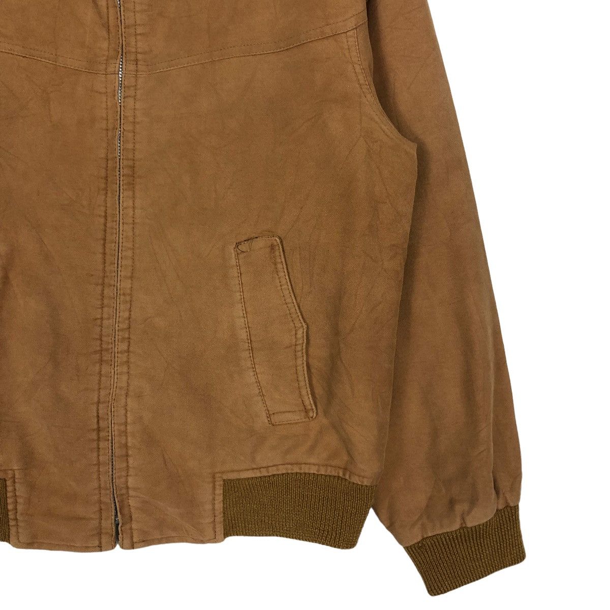 Japanese Brand 🔥VINTAGE BOMBER JACKET FLY CRESE JAPAN ISSEY MIYAKE Size US M / EU 48-50 / 2 - 7 Thumbnail