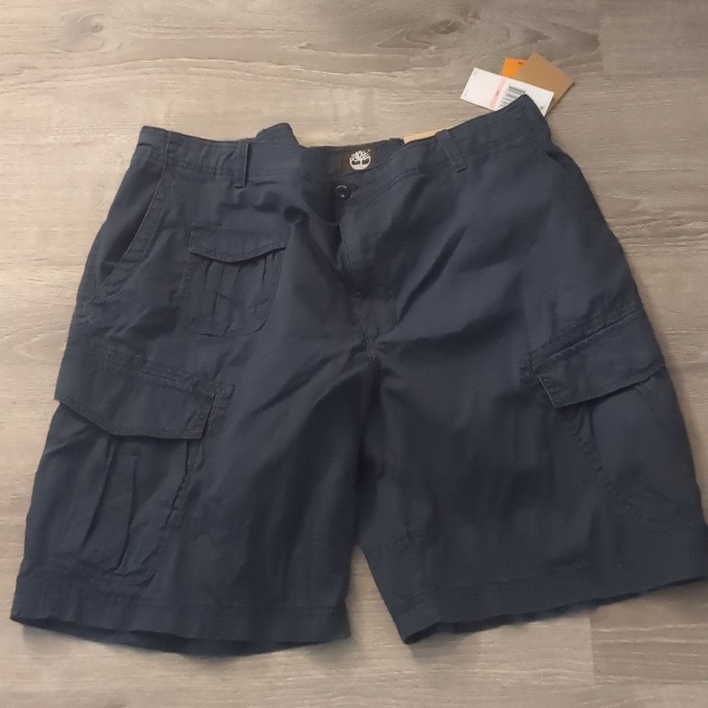 Timberland Timberland blue cargo shorts size 40 Size US 40 / EU 56 - 1 Thumbnail