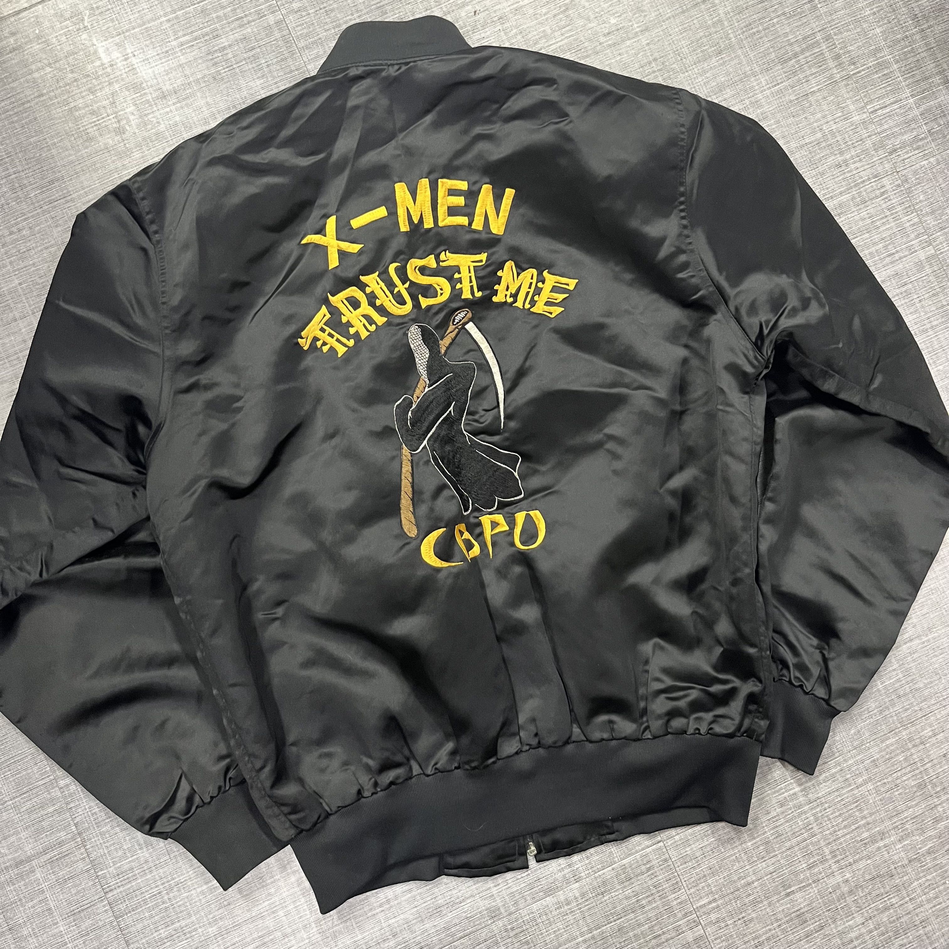 Vintage VTG 90s X Men Trust Me Souvenir Jacket Size US L / EU 52-54 / 3 - 4 Thumbnail