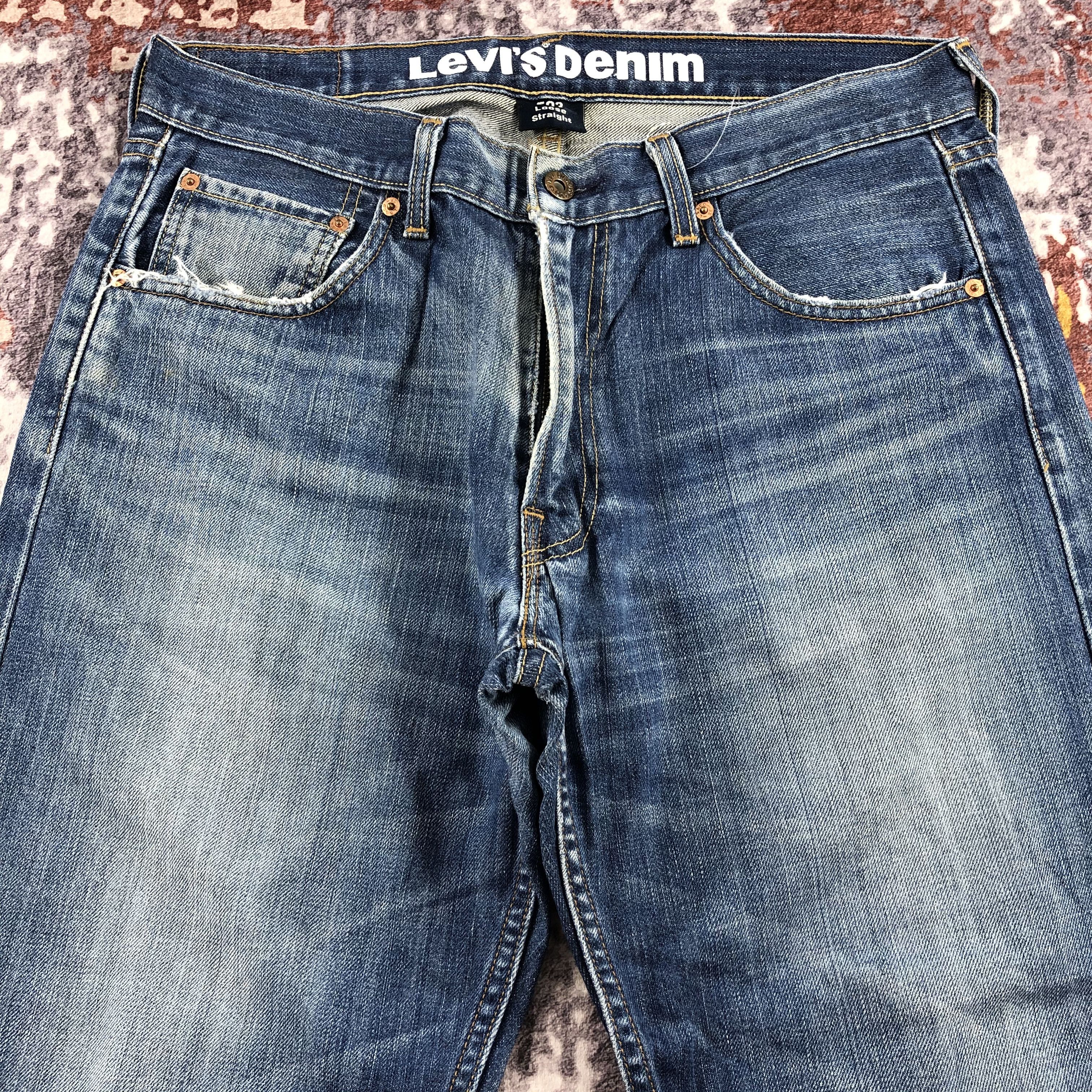 Levi's × Vintage Vintage Blue Wash Levis 503 Jeans-JM2255 Size US 35 - 3 Thumbnail