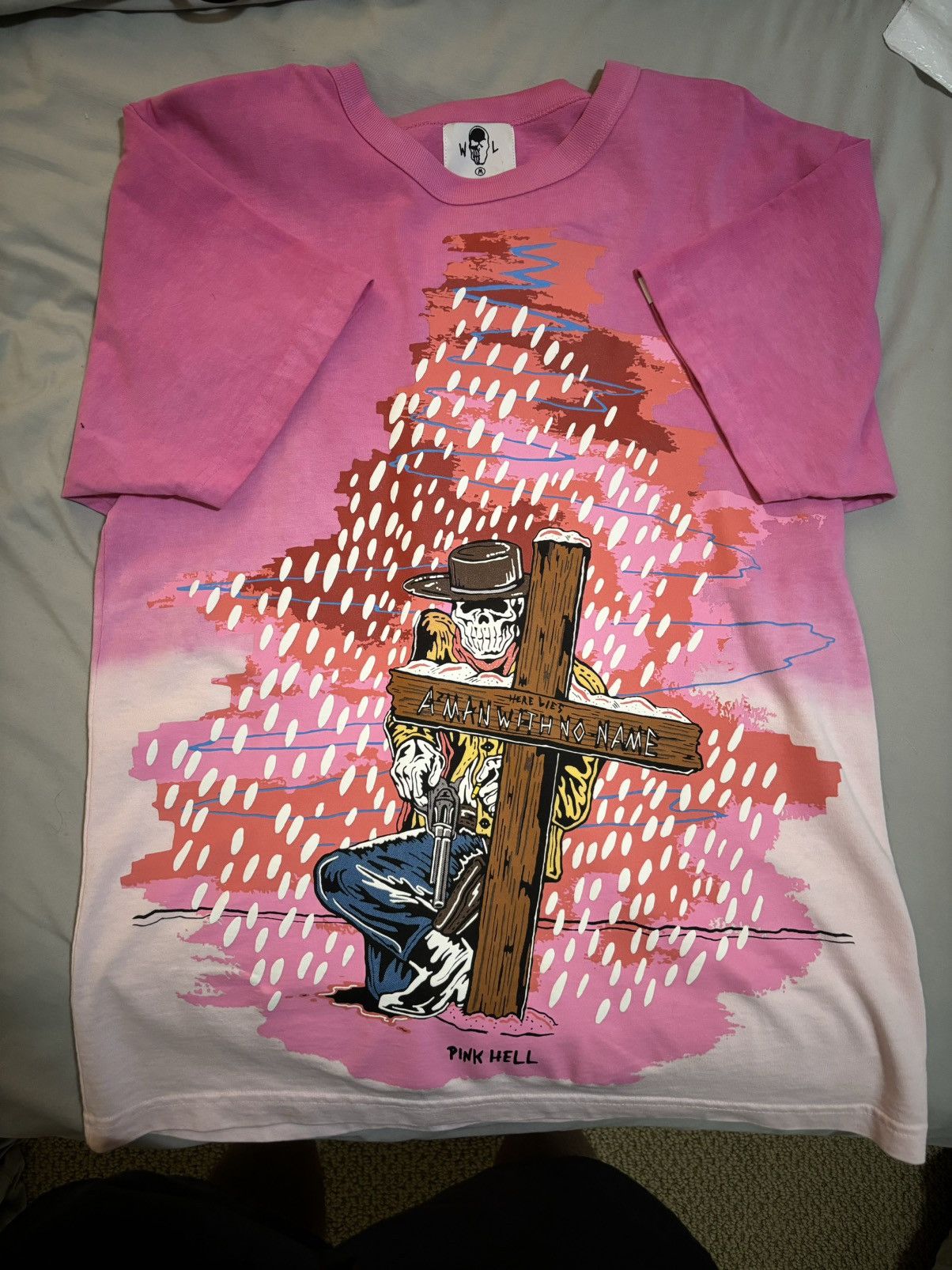 Warren Lotas Warren Lotas Pink Hell Tee Size US M / EU 48-50 / 2 - 1 Thumbnail