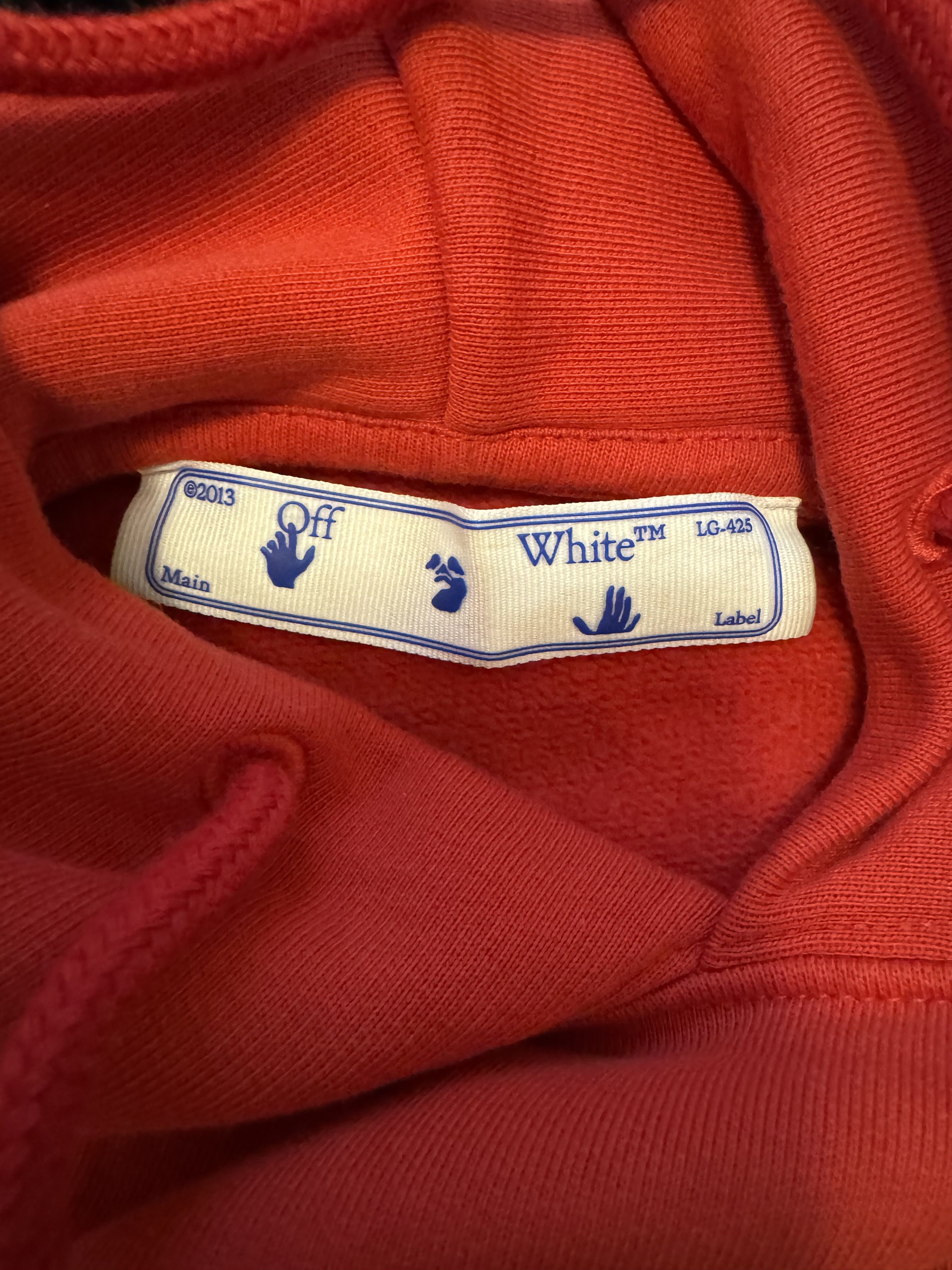 Off-White Off-White Arrows-print logo hoodie red Size US XL / EU 56 / 4 - 3 Thumbnail