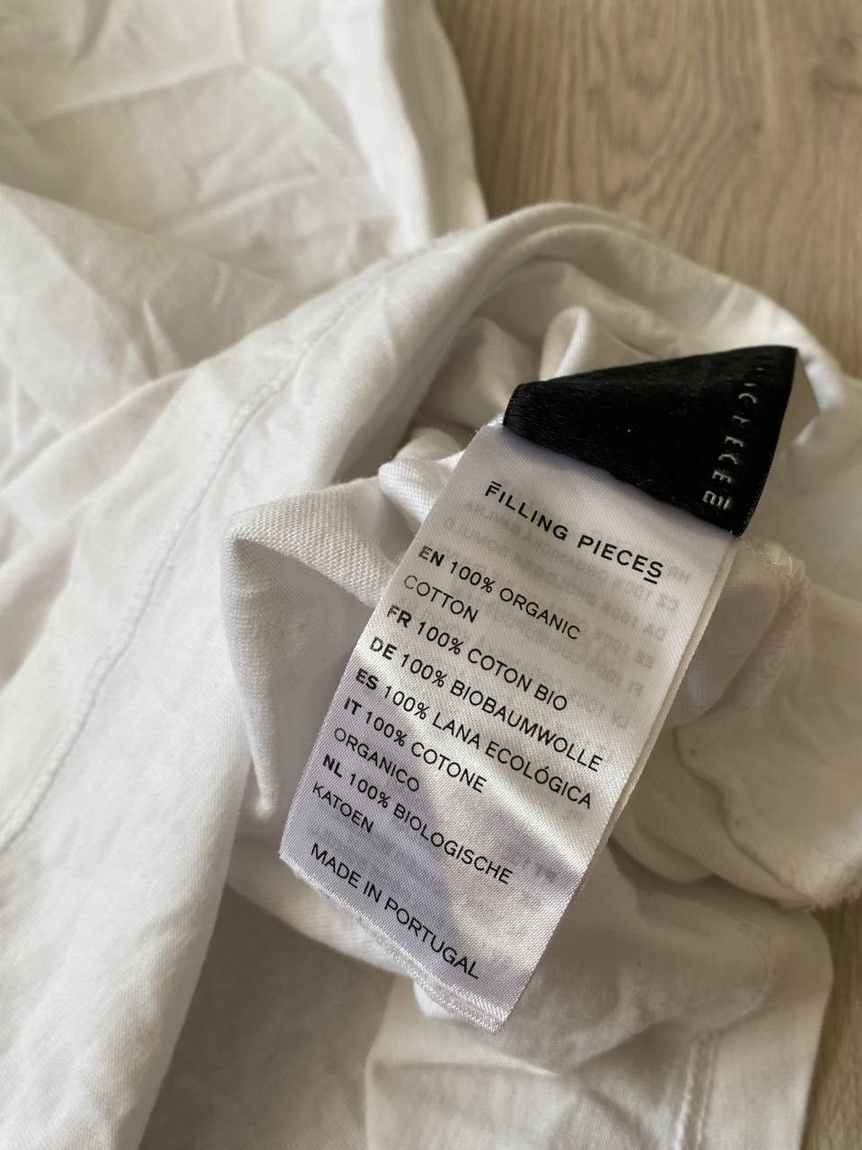 Filling Pieces Filling Pieces Centr Logo White Tee L Size US L / EU 52-54 / 3 - 11 Thumbnail