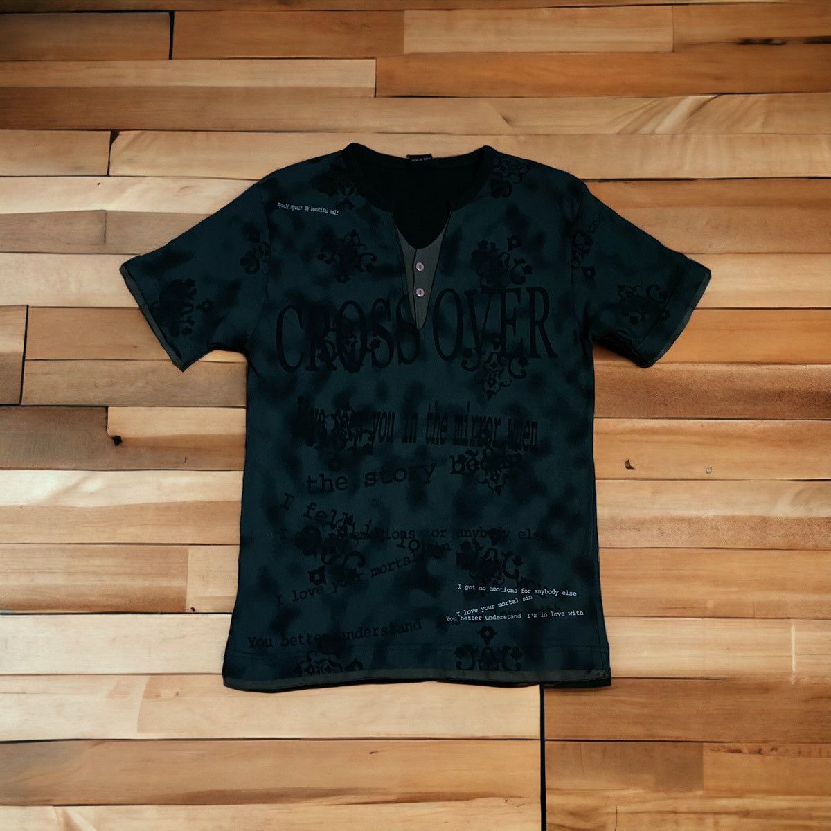 Vintage Badger Cross Over Tee